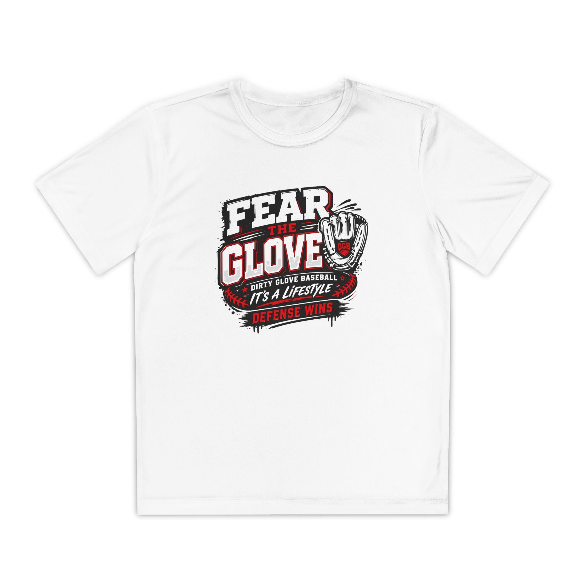 Dirty Glove Baseball | "Fear The Glove" | T-shirt | Youth
