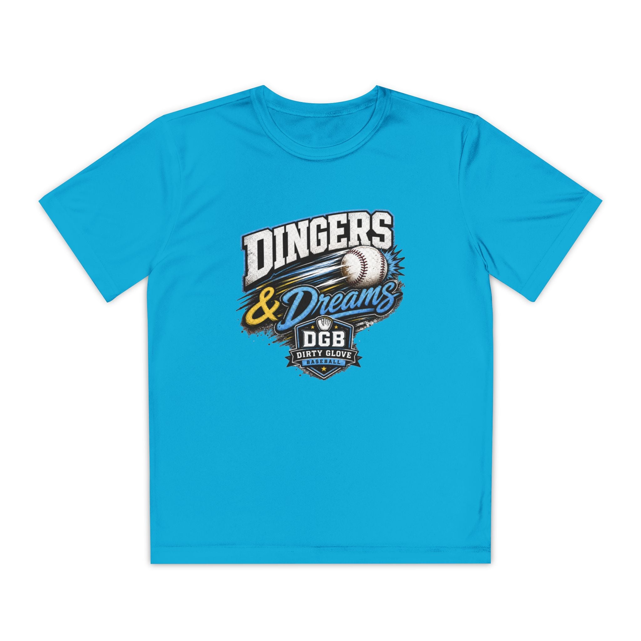 Dirty Glove Baseball | "Dingers & Dreams" | T-shirt | Youth