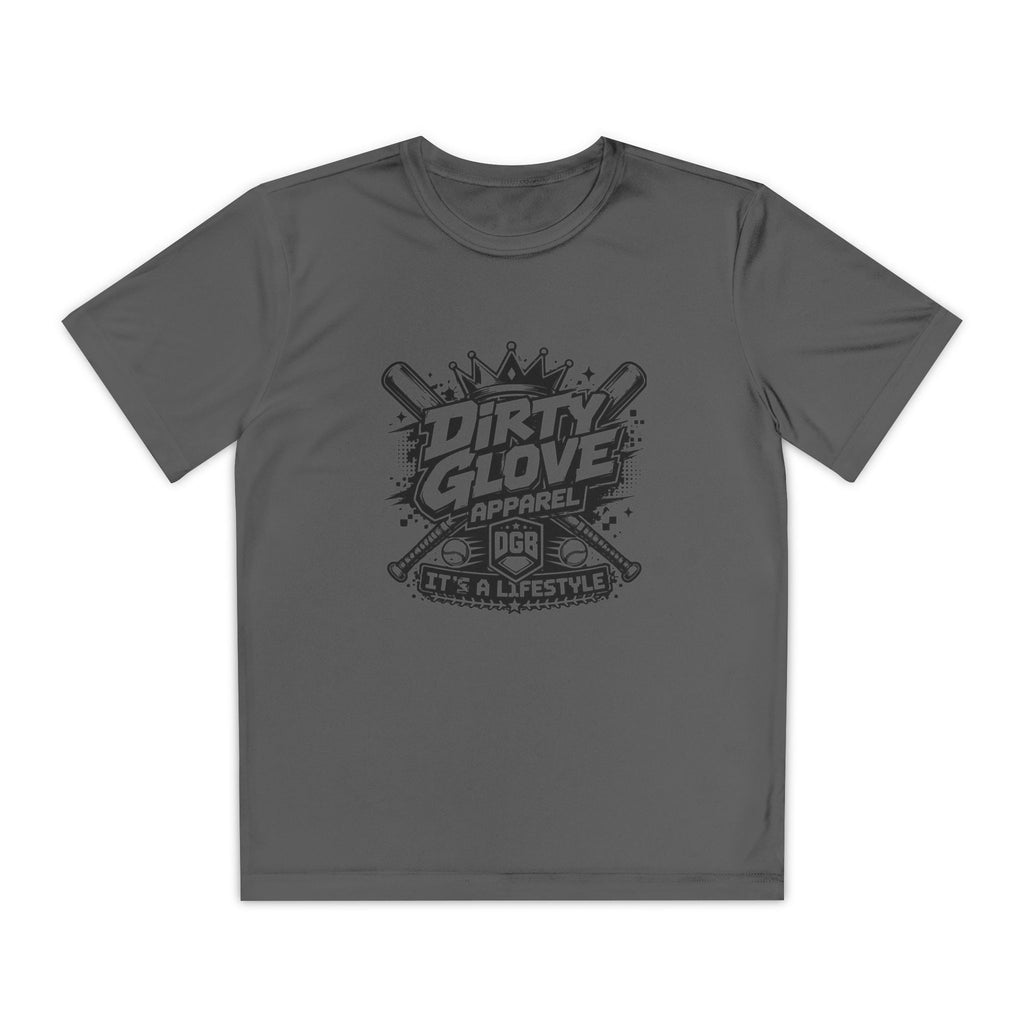 Dirty Glove Baseball | "King" | T-shirt | Youth