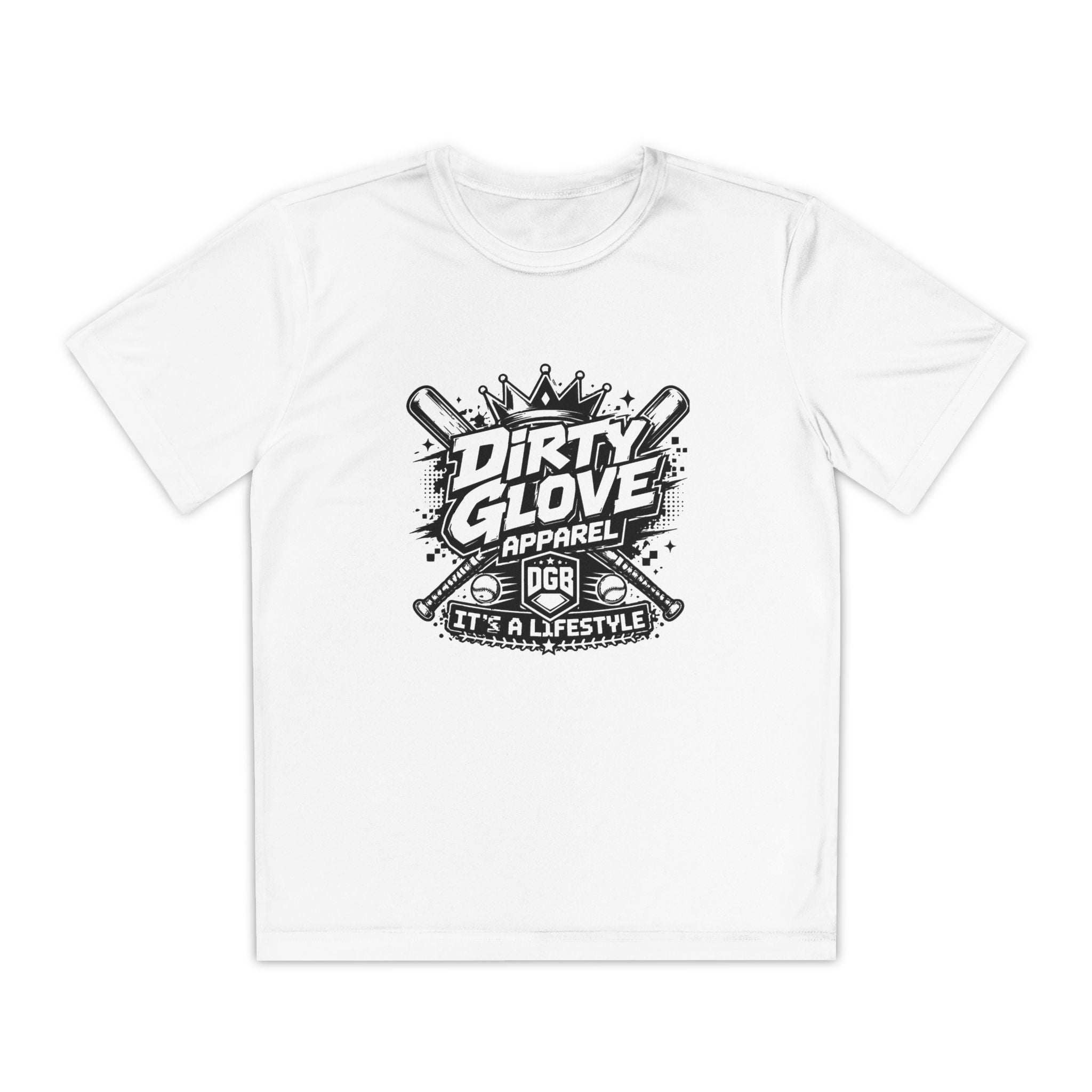 Dirty Glove Baseball | "King" | T-shirt | Youth