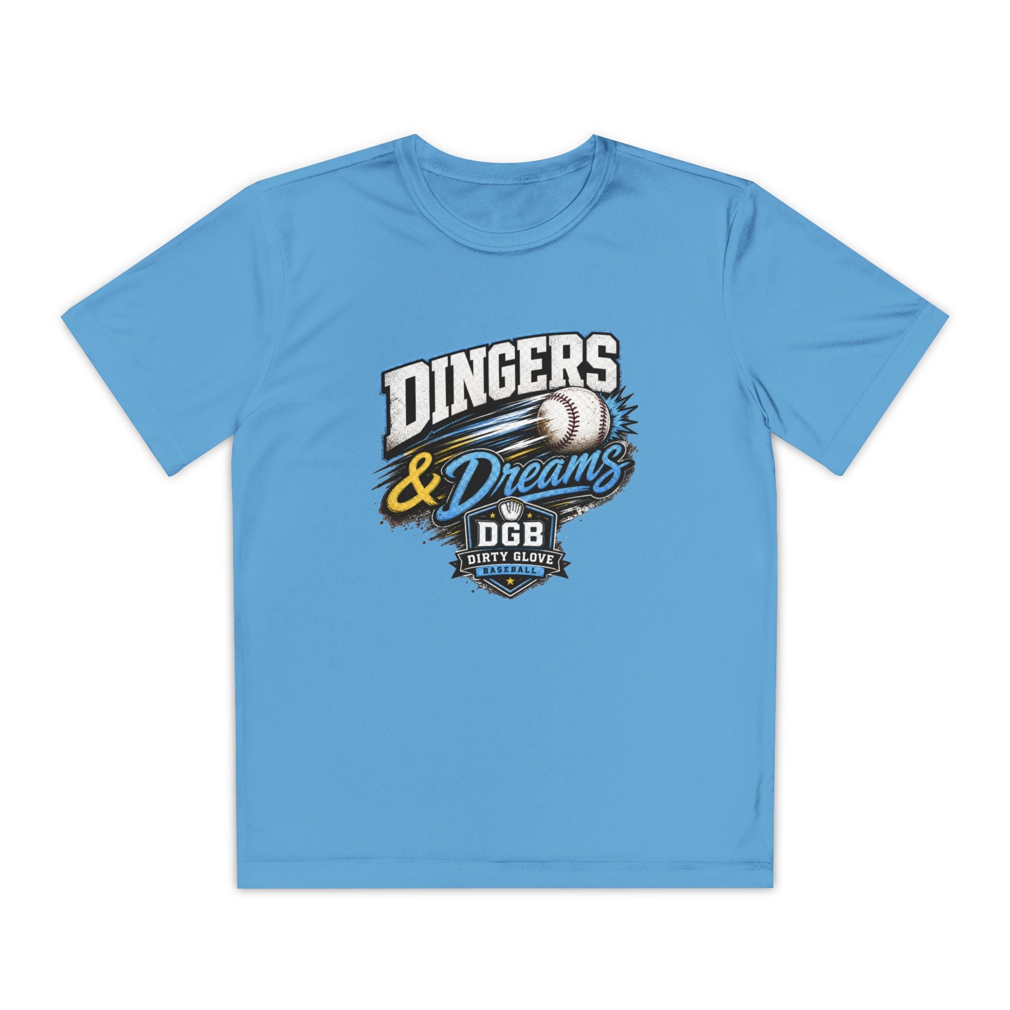 Dirty Glove Baseball | "Dingers & Dreams" | T-shirt | Youth