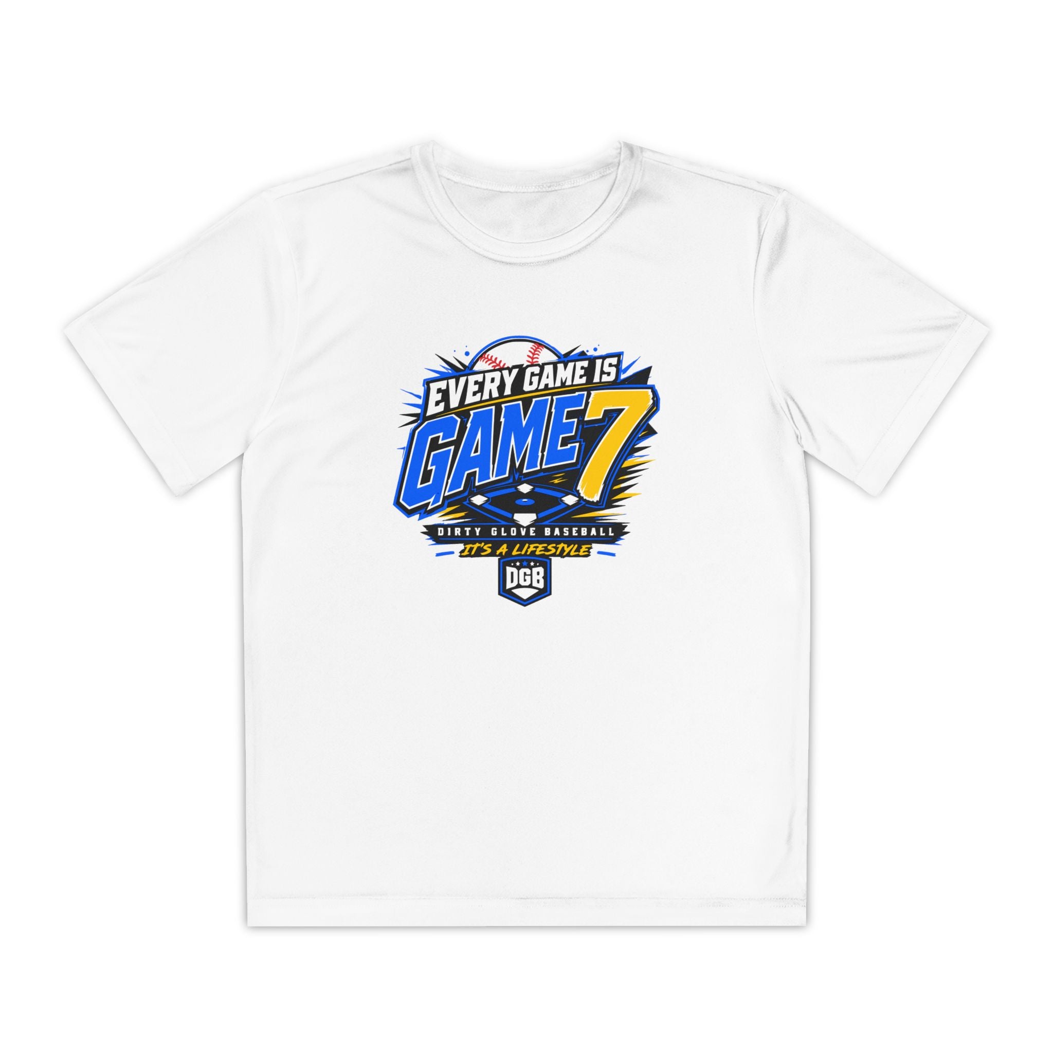 Dirty Glove Baseball | 'Every Game Is Game 7' | T-shirt | Youth