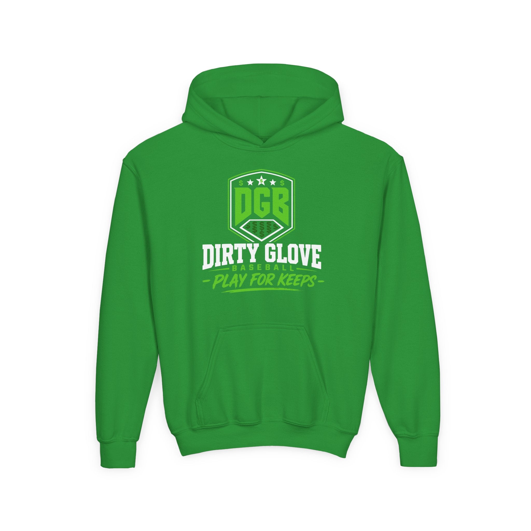 Dirty Glove Baseball | "Play For Keeps" | Hoodie | Youth