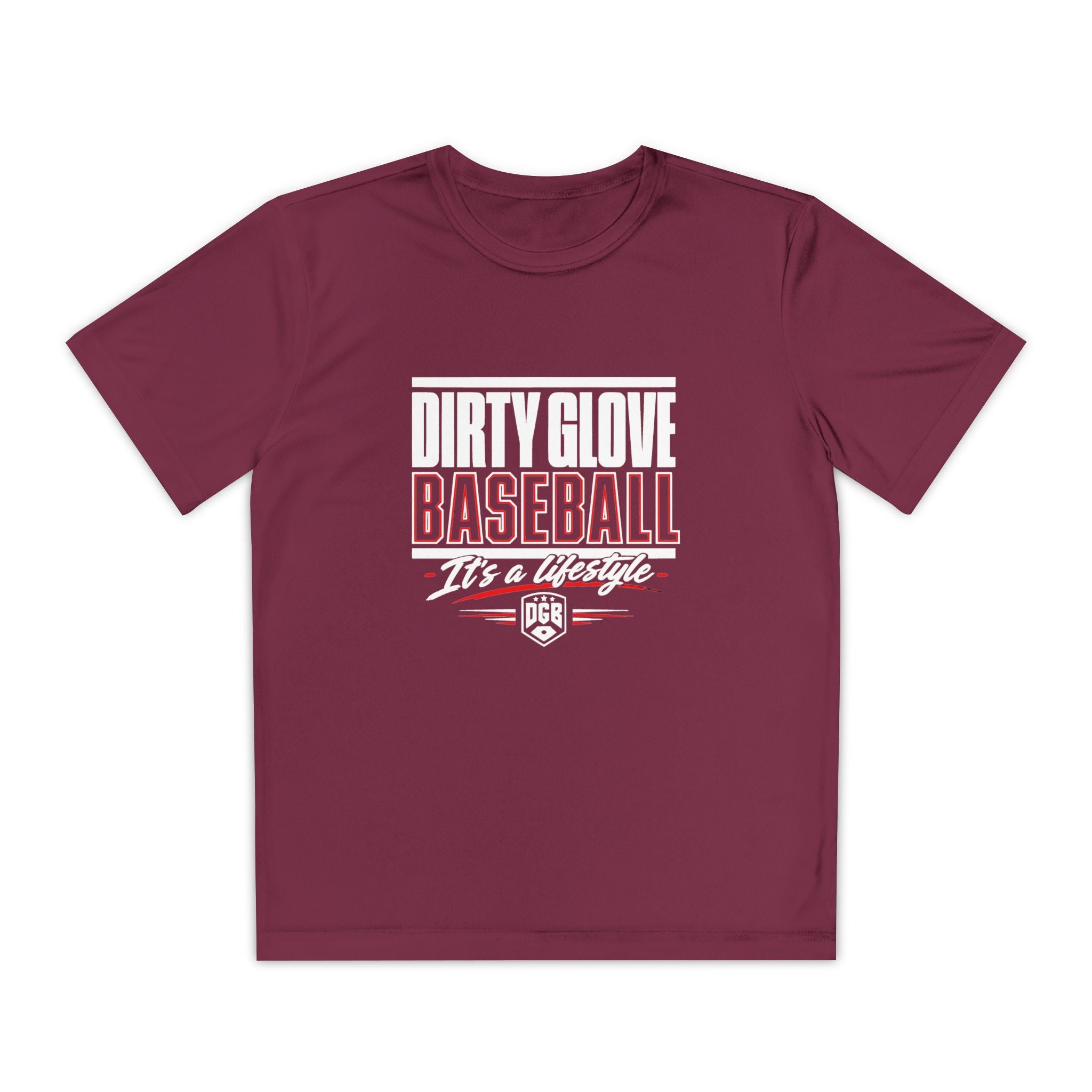 Dirty Glove Baseball | "Dirty Glove Stacked" | T-shirt | Youth