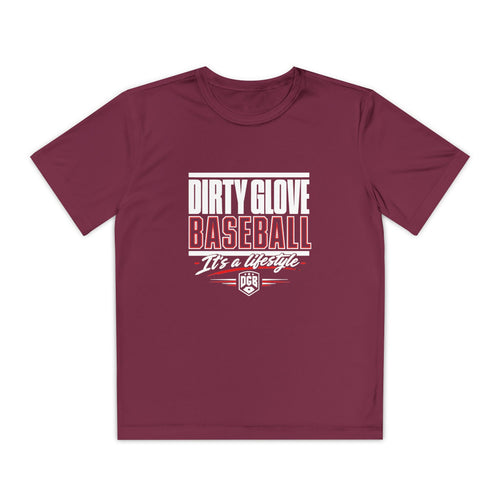 Dirty Glove Baseball | "Dirty Glove Stacked" | T-shirt | Youth