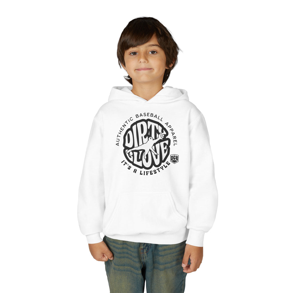 Dirty Glove Baseball | "Groovy" | Hoodie | Youth