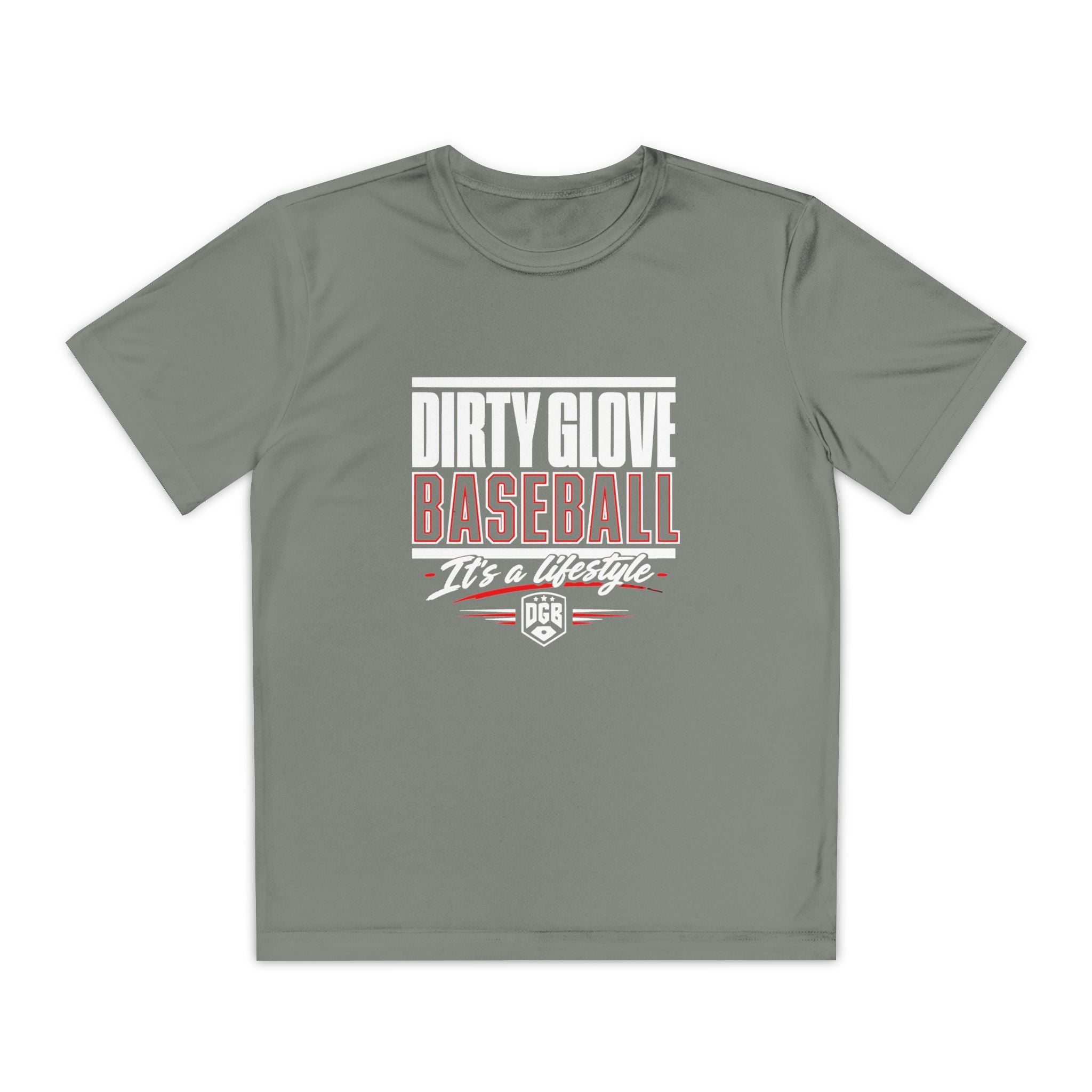 Dirty Glove Baseball | "Dirty Glove Stacked" | T-shirt | Youth