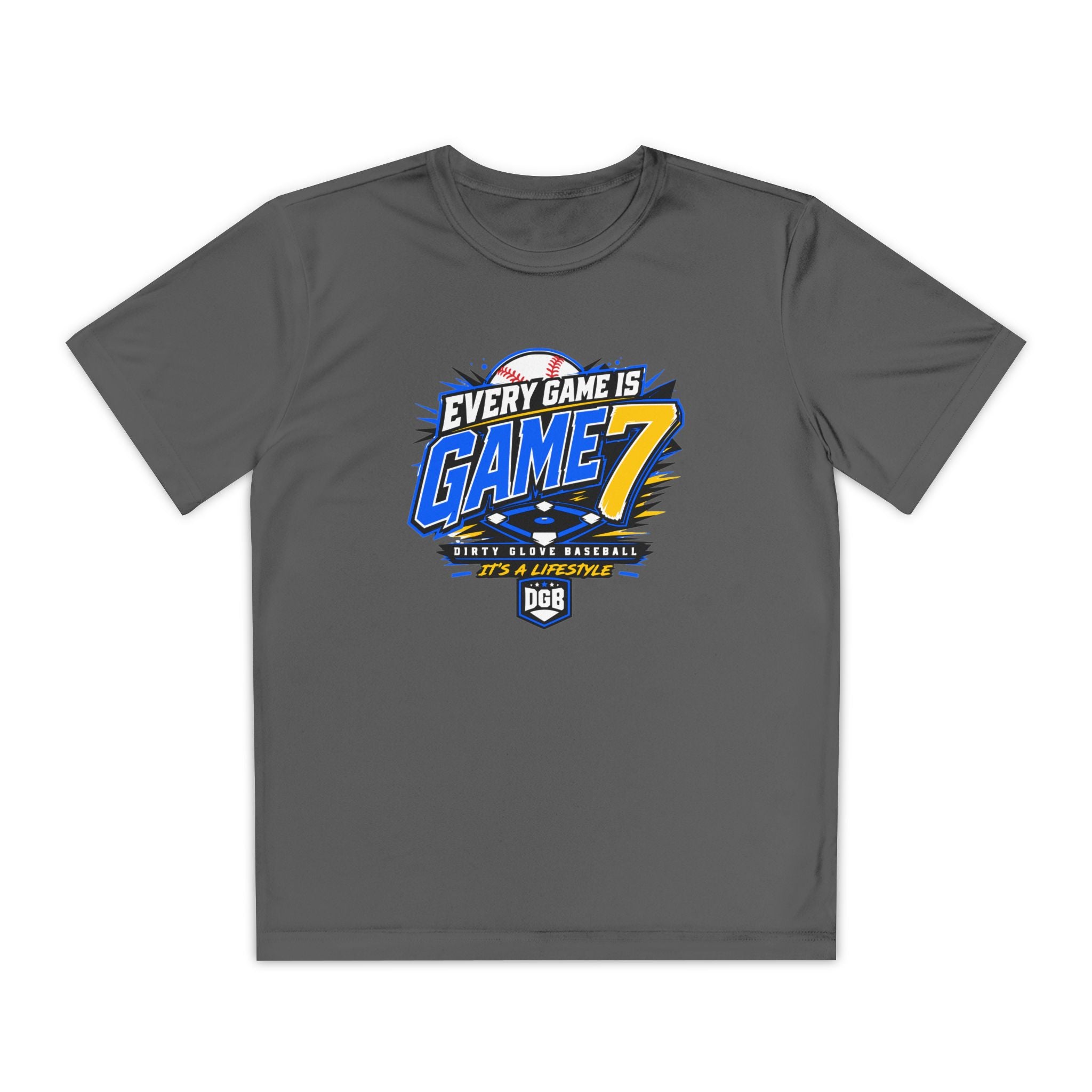 Dirty Glove Baseball | 'Every Game Is Game 7' | T-shirt | Youth