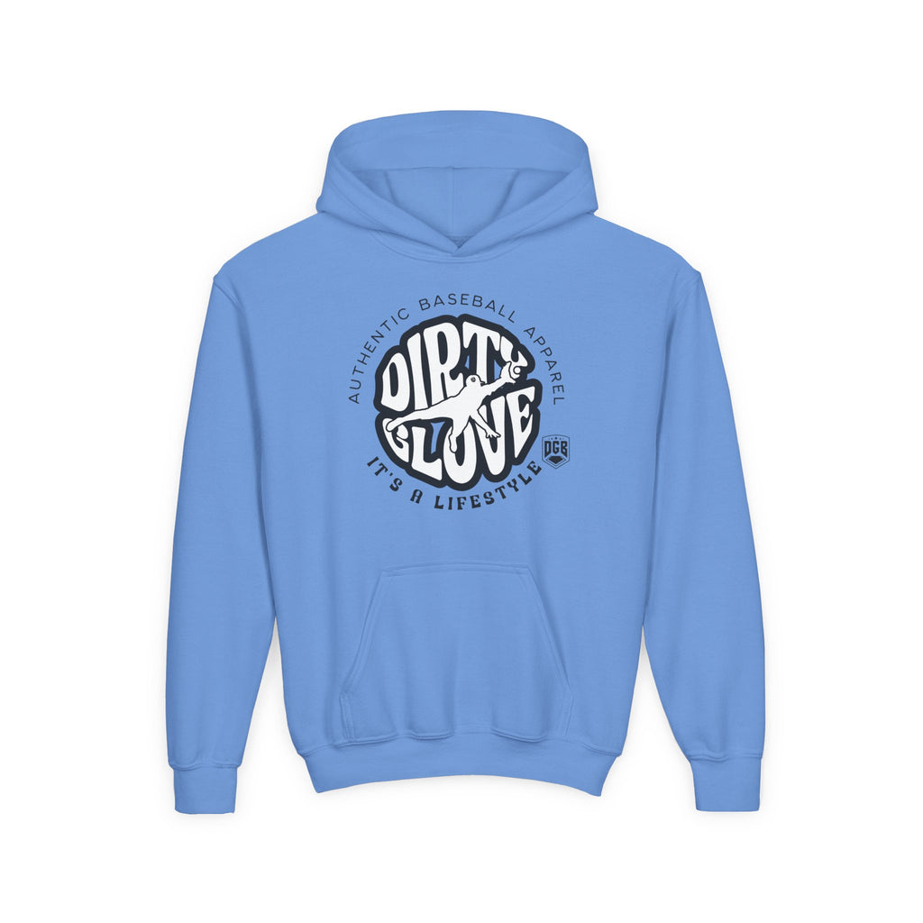 Dirty Glove Baseball | "Groovy" | Hoodie | Youth
