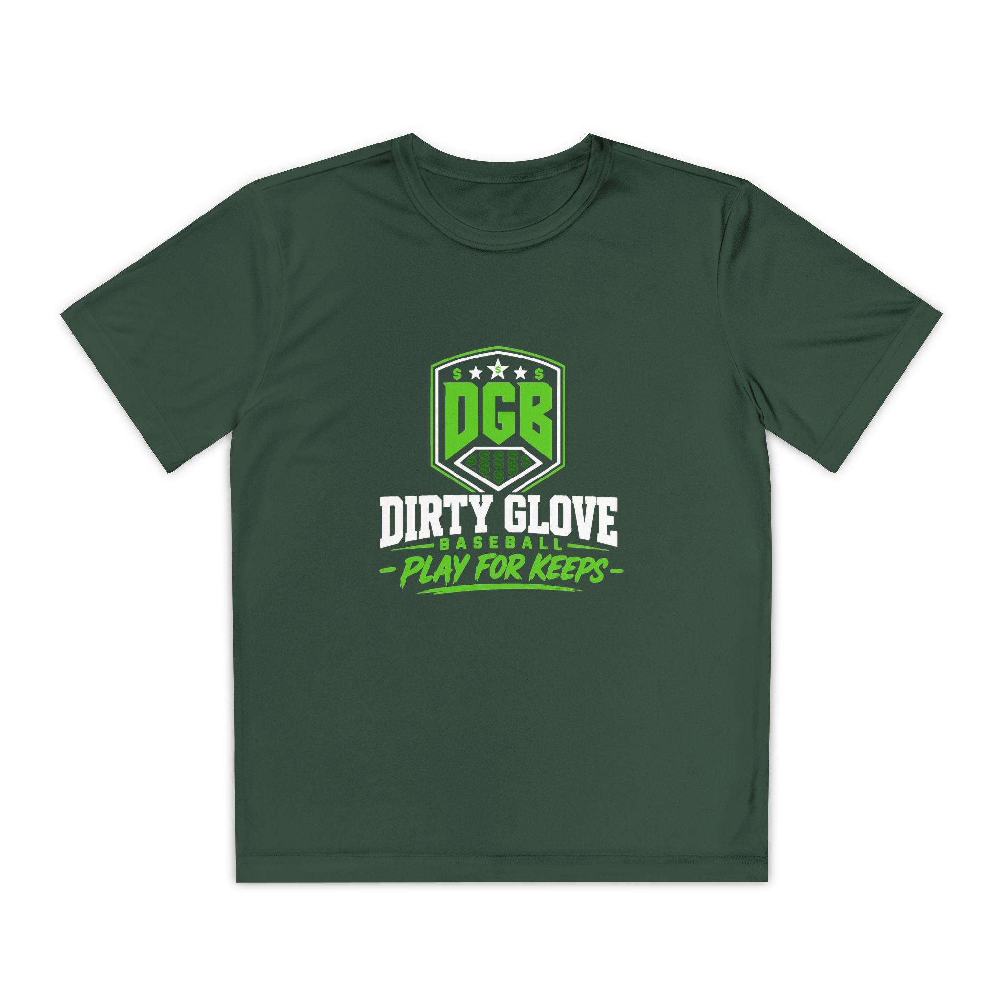 Dirty Glove Baseball | "Play For Keeps" | T-shirt | Youth