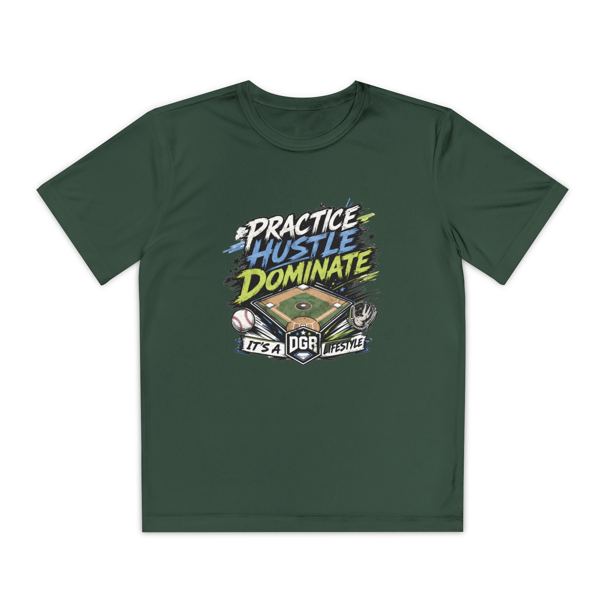 Dirty Glove Baseball | "DGB PHD" | T-shirt | Youth