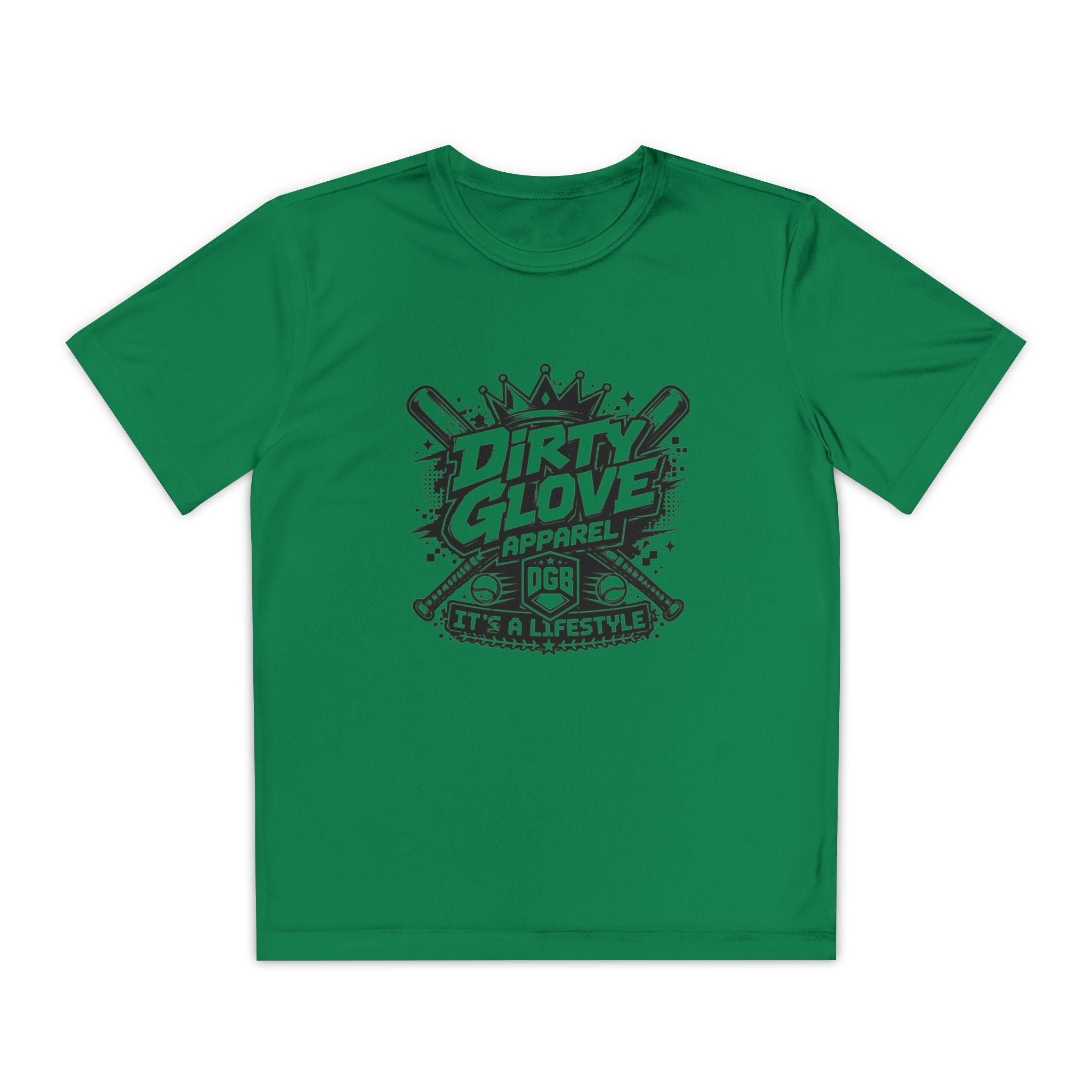 Dirty Glove Baseball | "King" | T-shirt | Youth