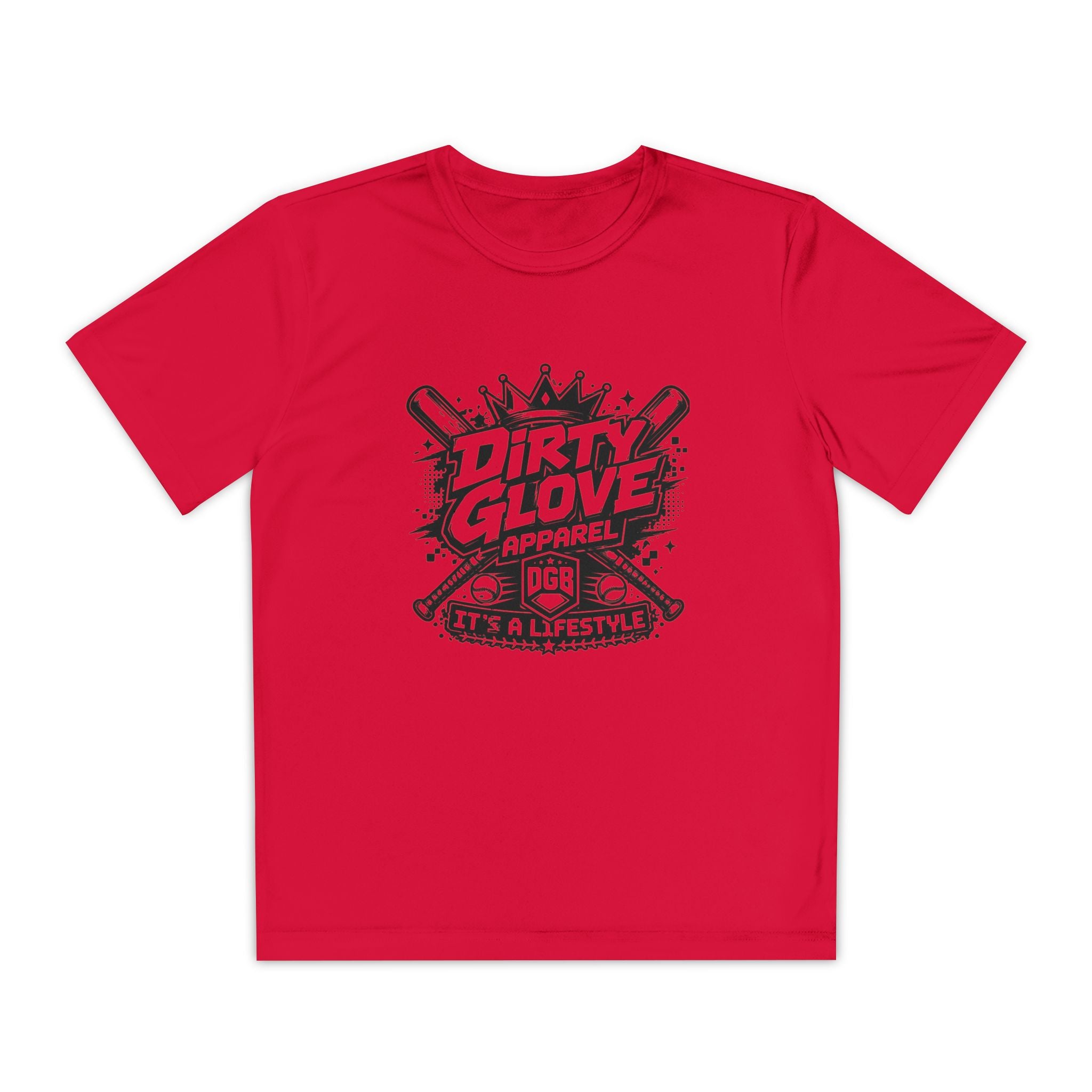 Dirty Glove Baseball | "King" | T-shirt | Youth