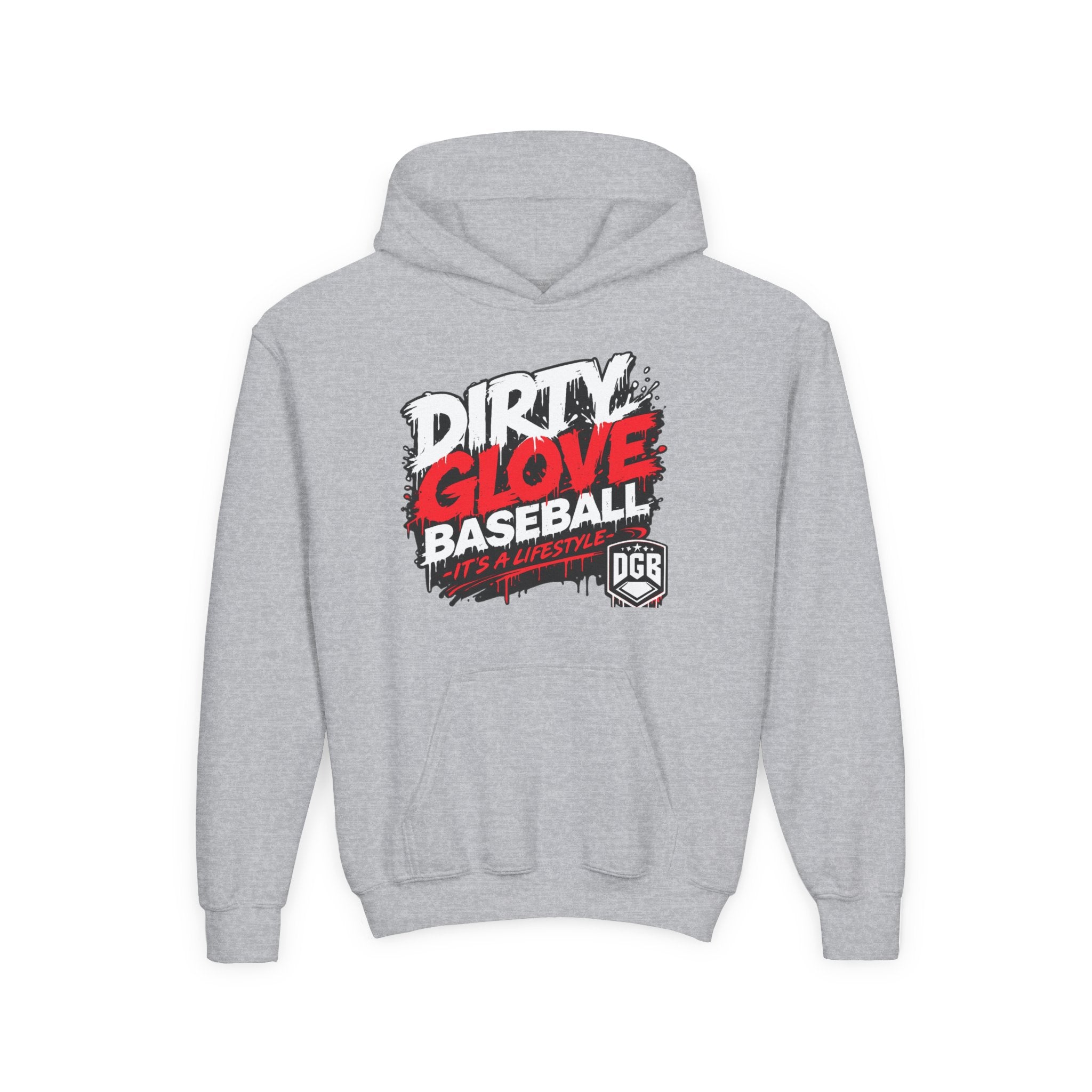Dirty Glove Baseball | "Drip" | Hoodie | Youth