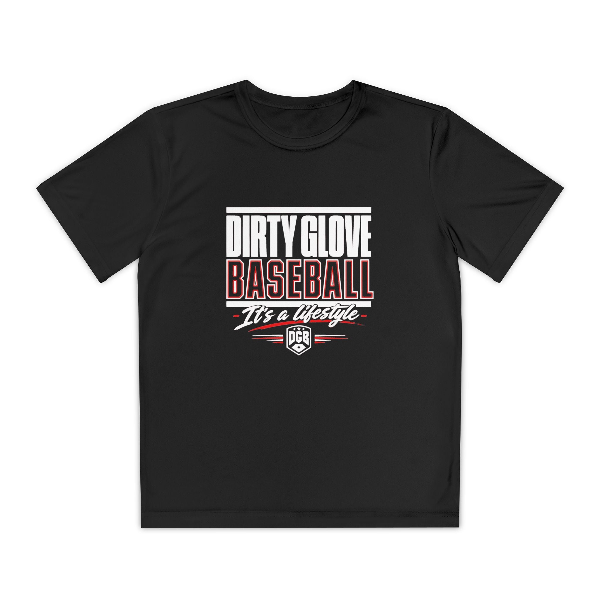 Dirty Glove Baseball | "Dirty Glove Stacked" | T-shirt | Youth