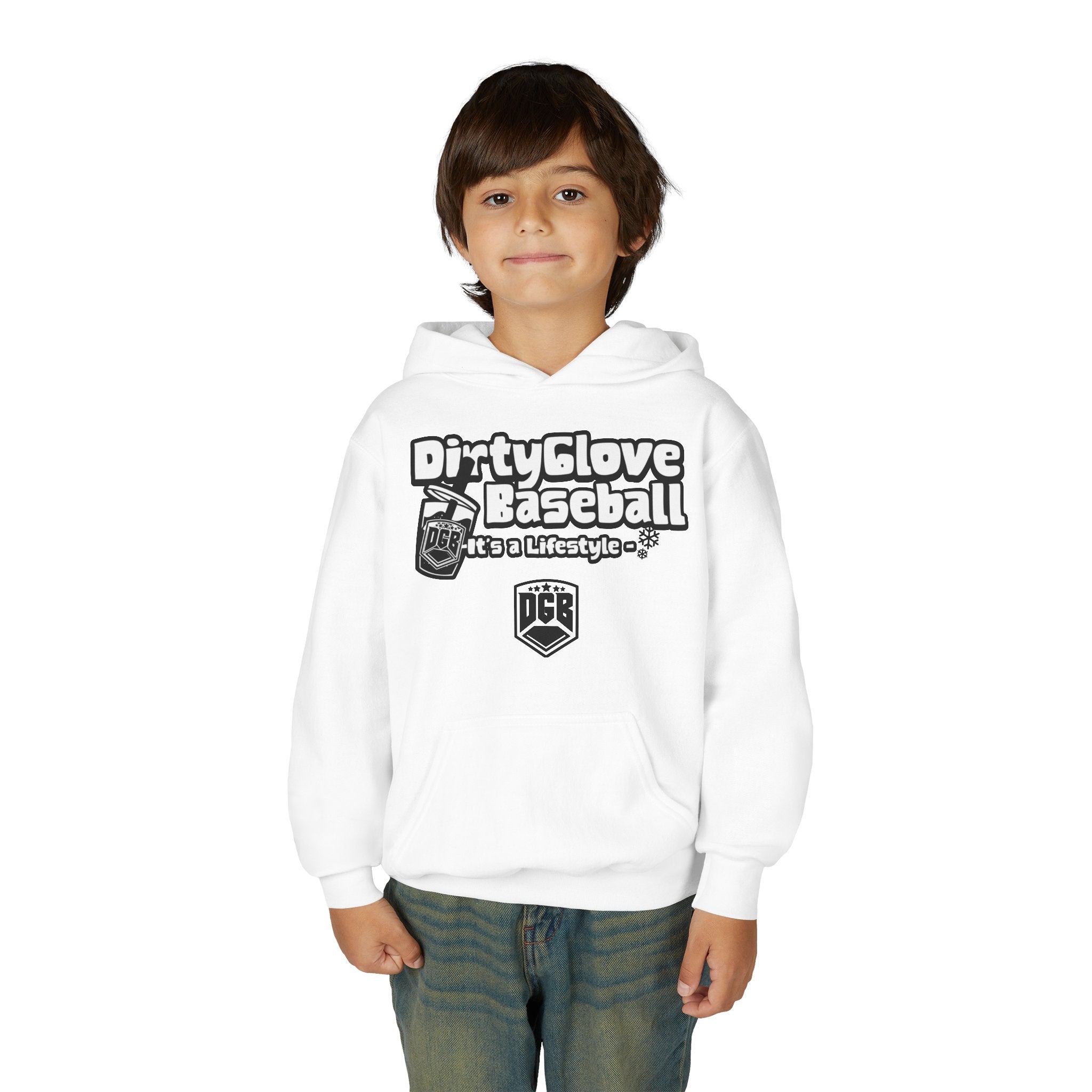 DirtyGlove Baseball | "DG Iced" | Hoodie | Youth