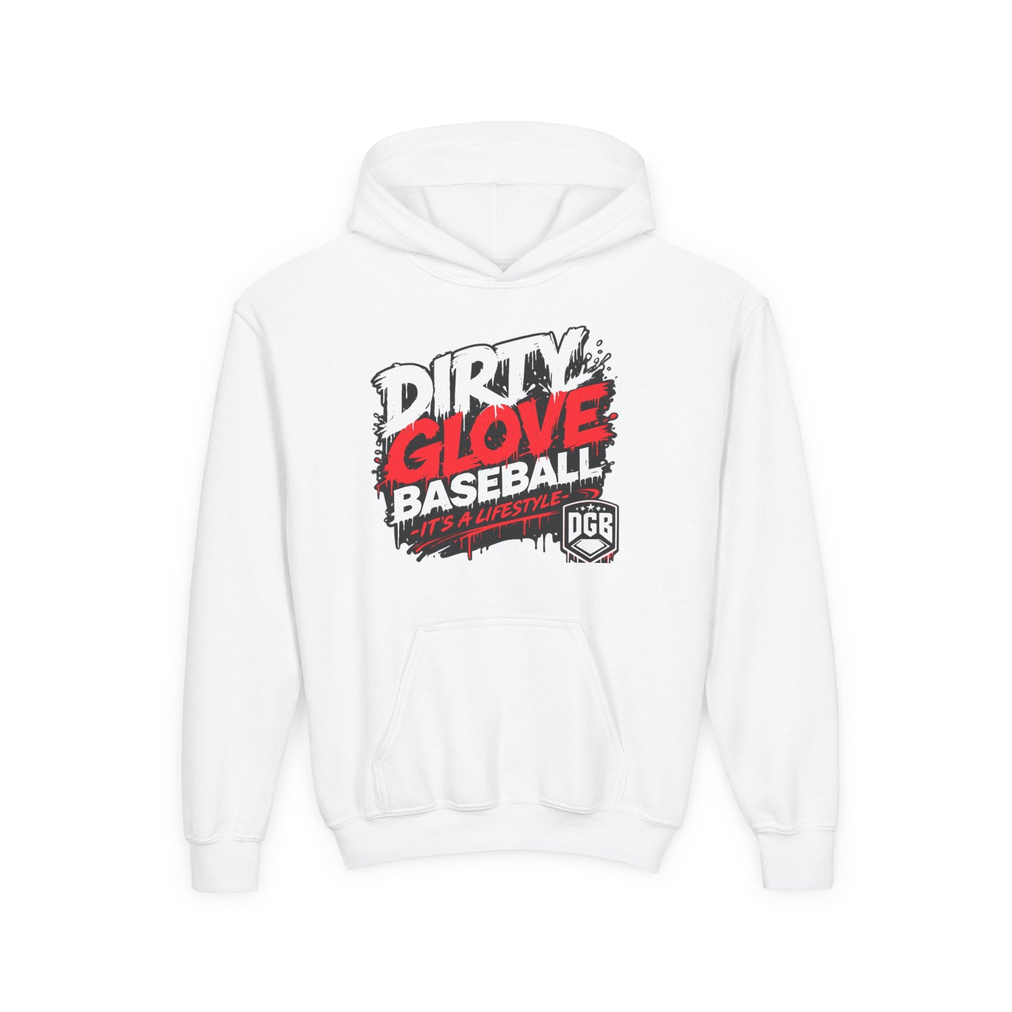 Dirty Glove Baseball | "Drip" | Hoodie | Youth