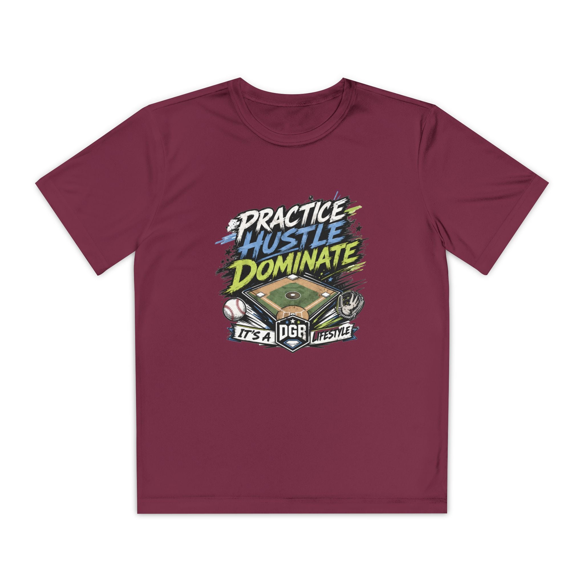 Dirty Glove Baseball | "DGB PHD" | T-shirt | Youth