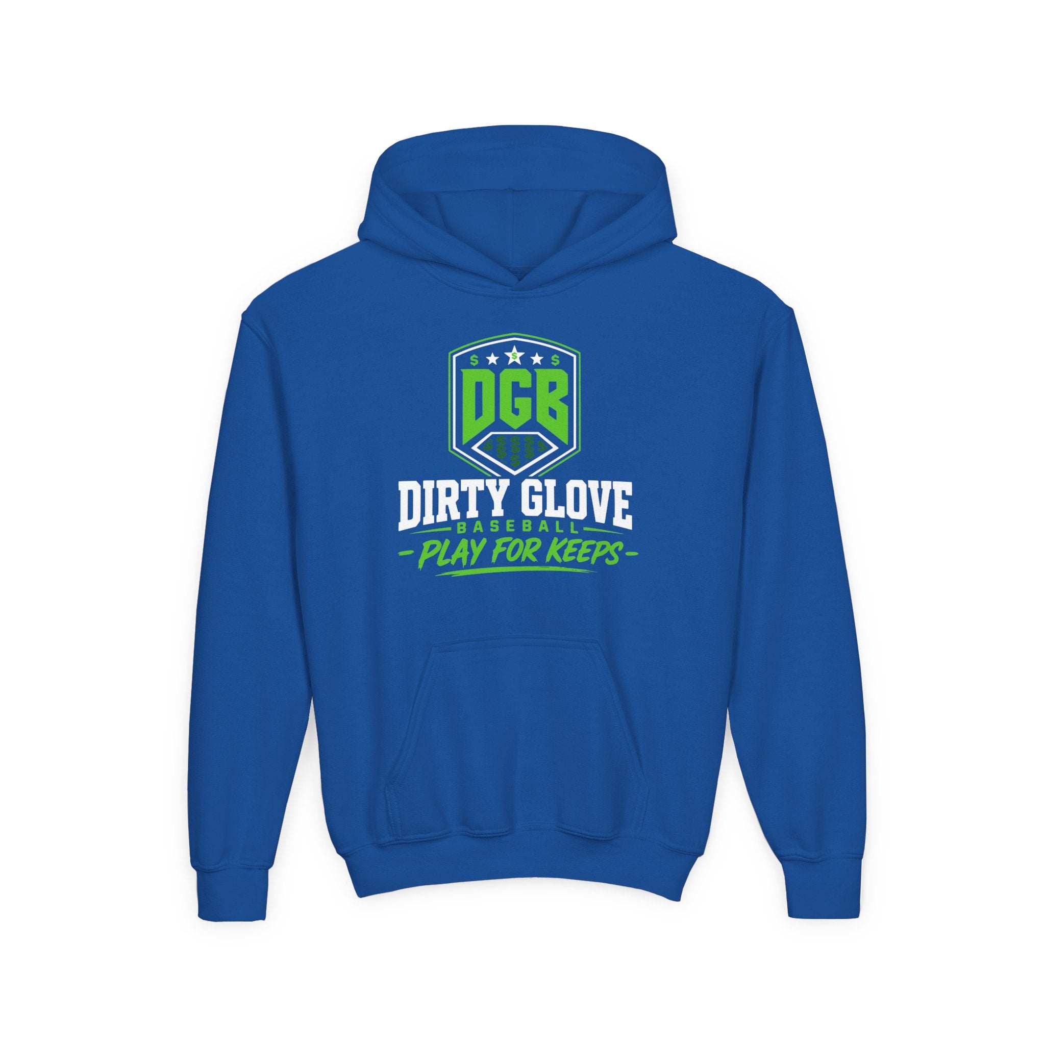 Dirty Glove Baseball | "Play For Keeps" | Hoodie | Youth