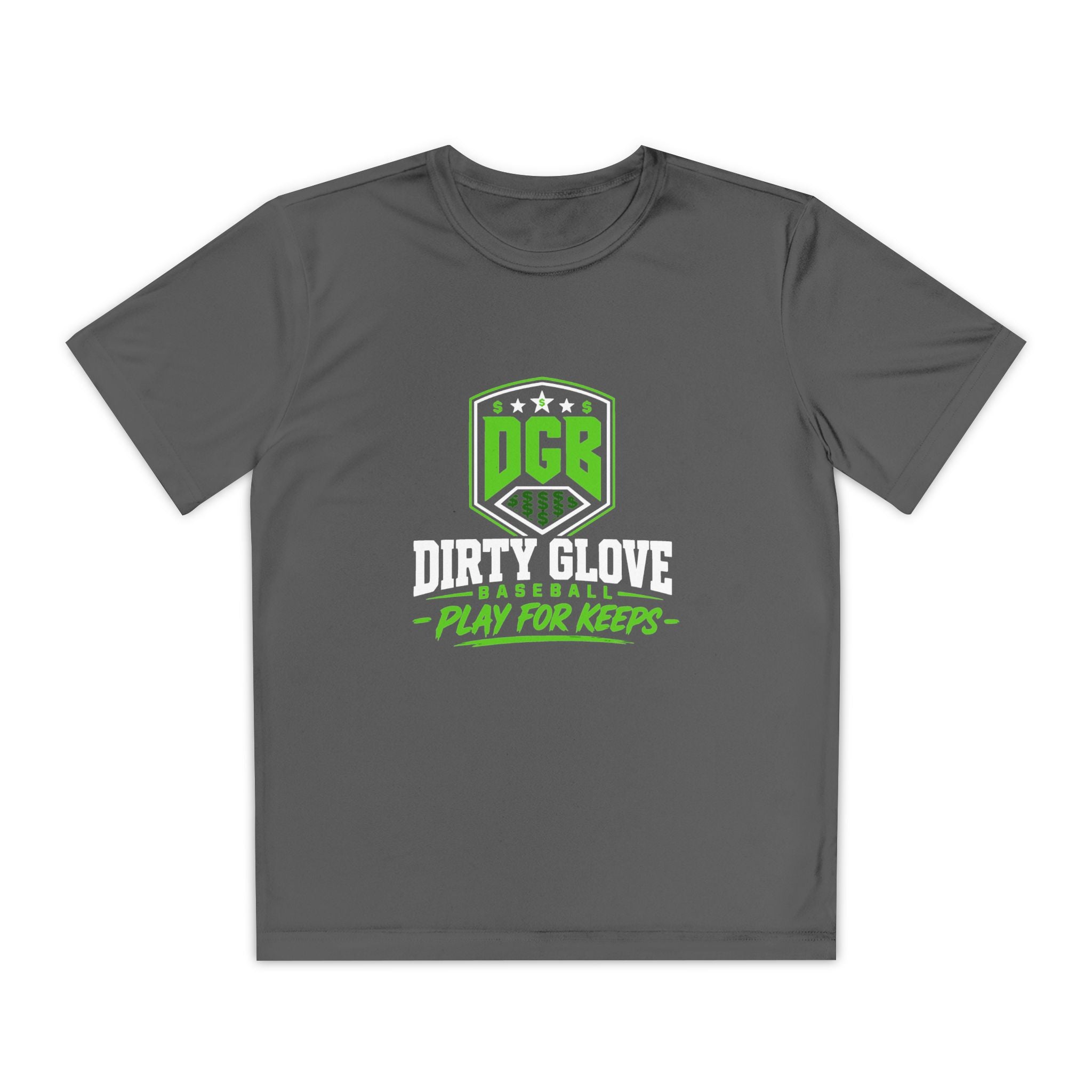 Dirty Glove Baseball | "Play For Keeps" | T-shirt | Youth