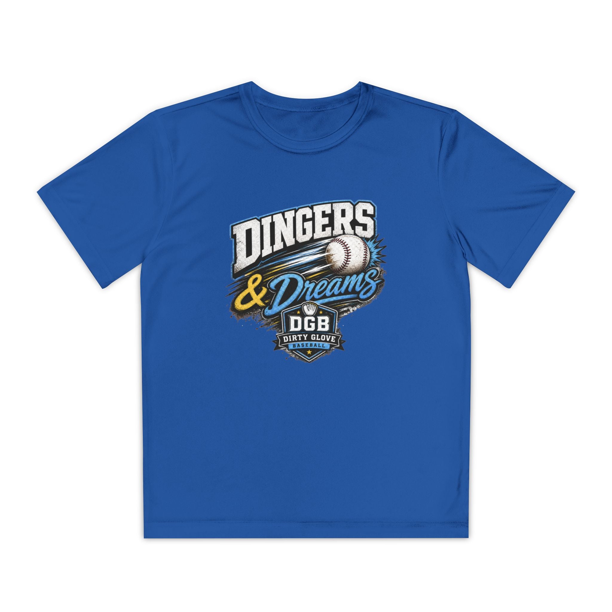 Dirty Glove Baseball | "Dingers & Dreams" | T-shirt | Youth