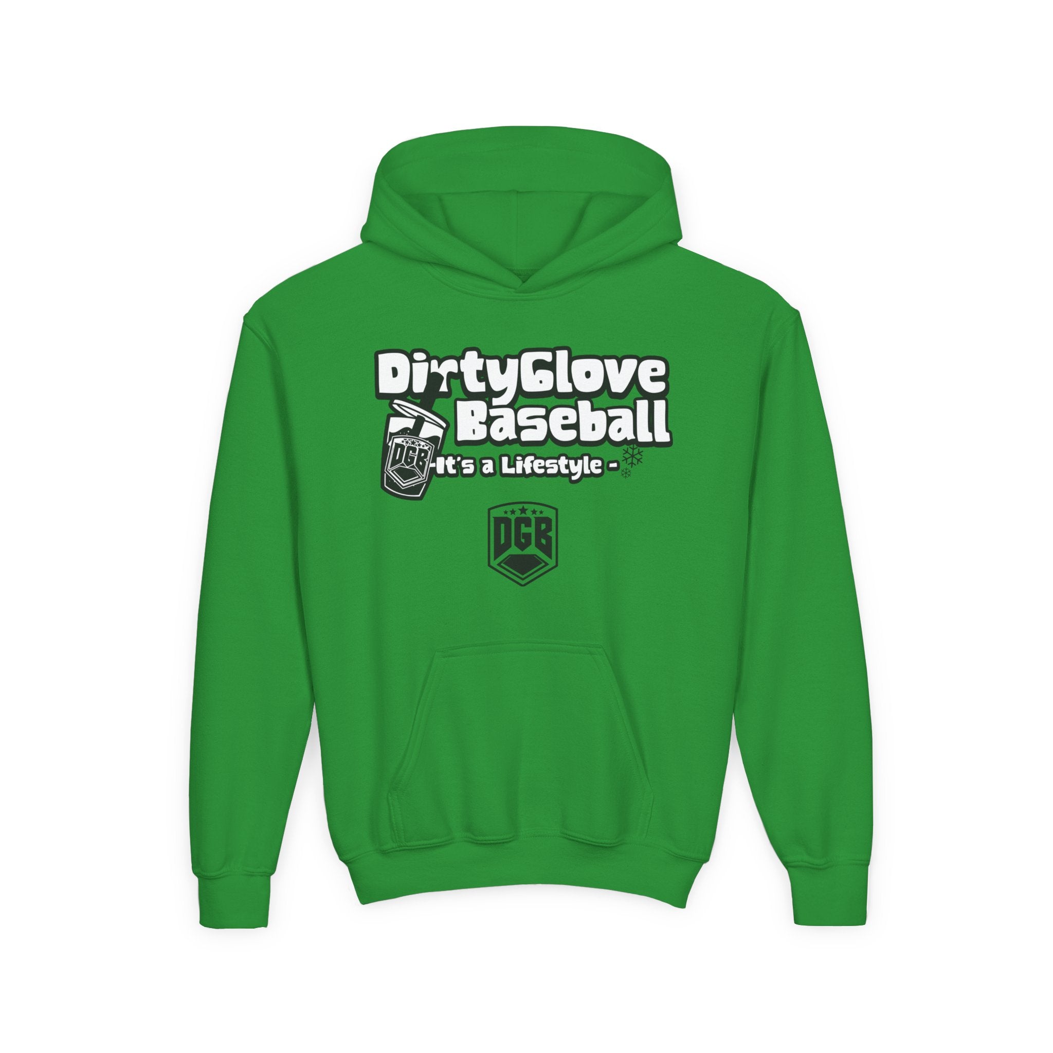 DirtyGlove Baseball | "DG Iced" | Hoodie | Youth
