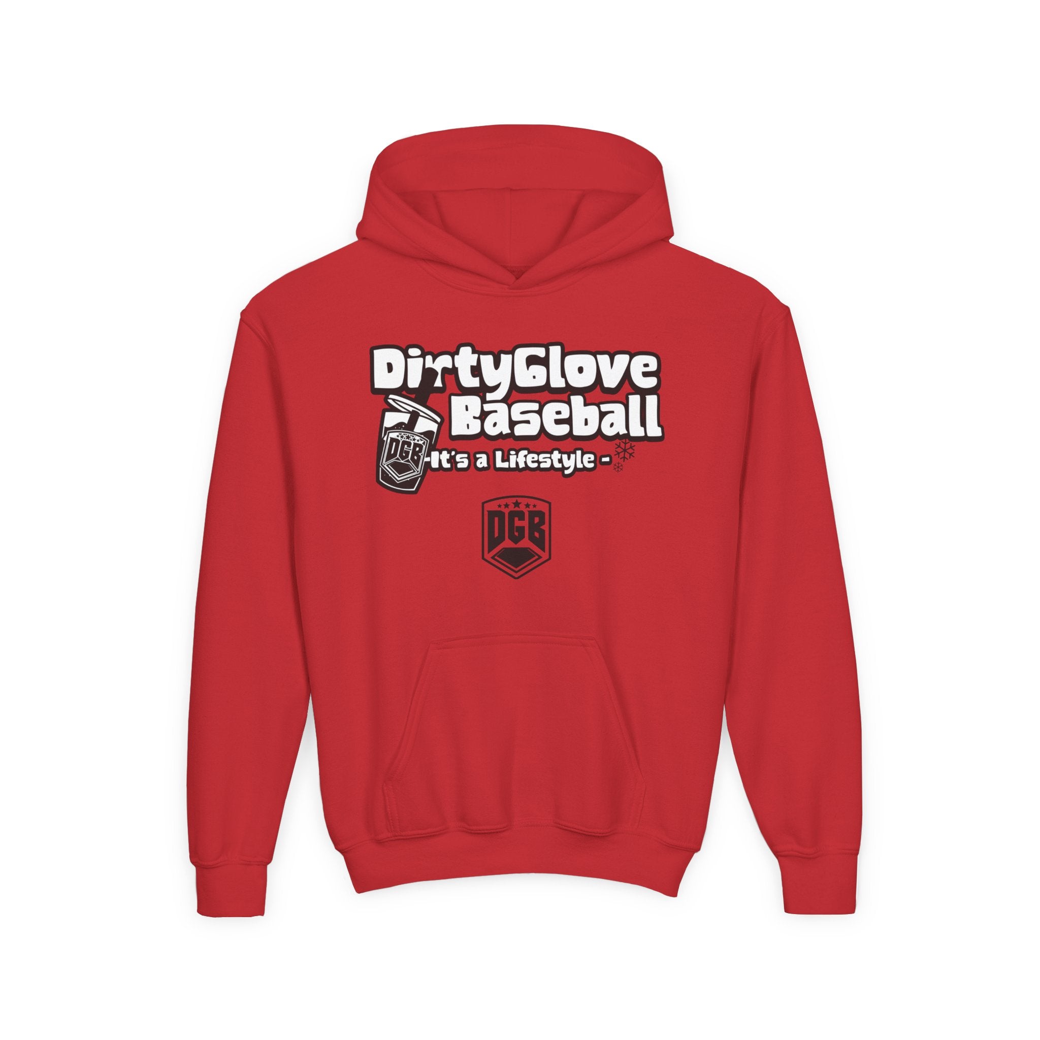 DirtyGlove Baseball | "DG Iced" | Hoodie | Youth