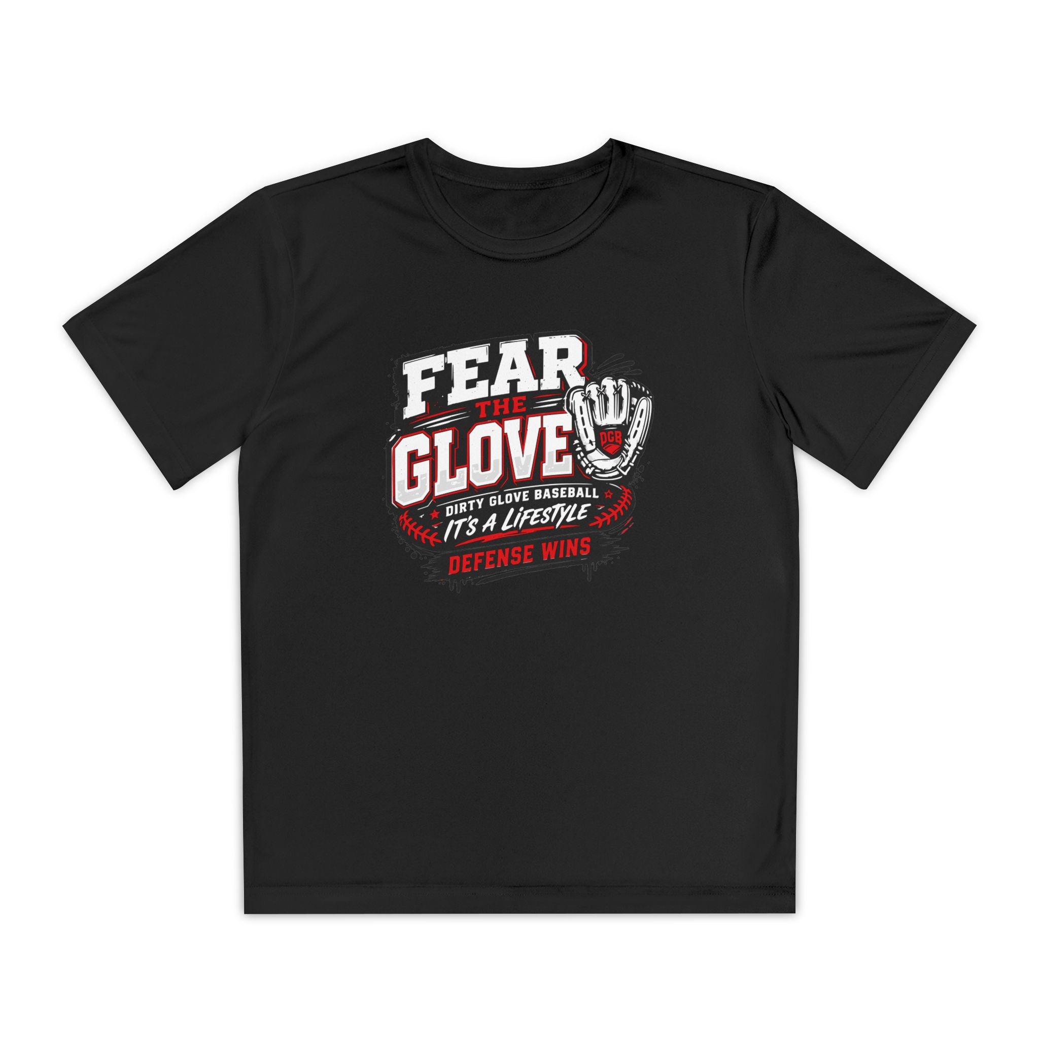 Dirty Glove Baseball | "Fear The Glove" | T-shirt | Youth