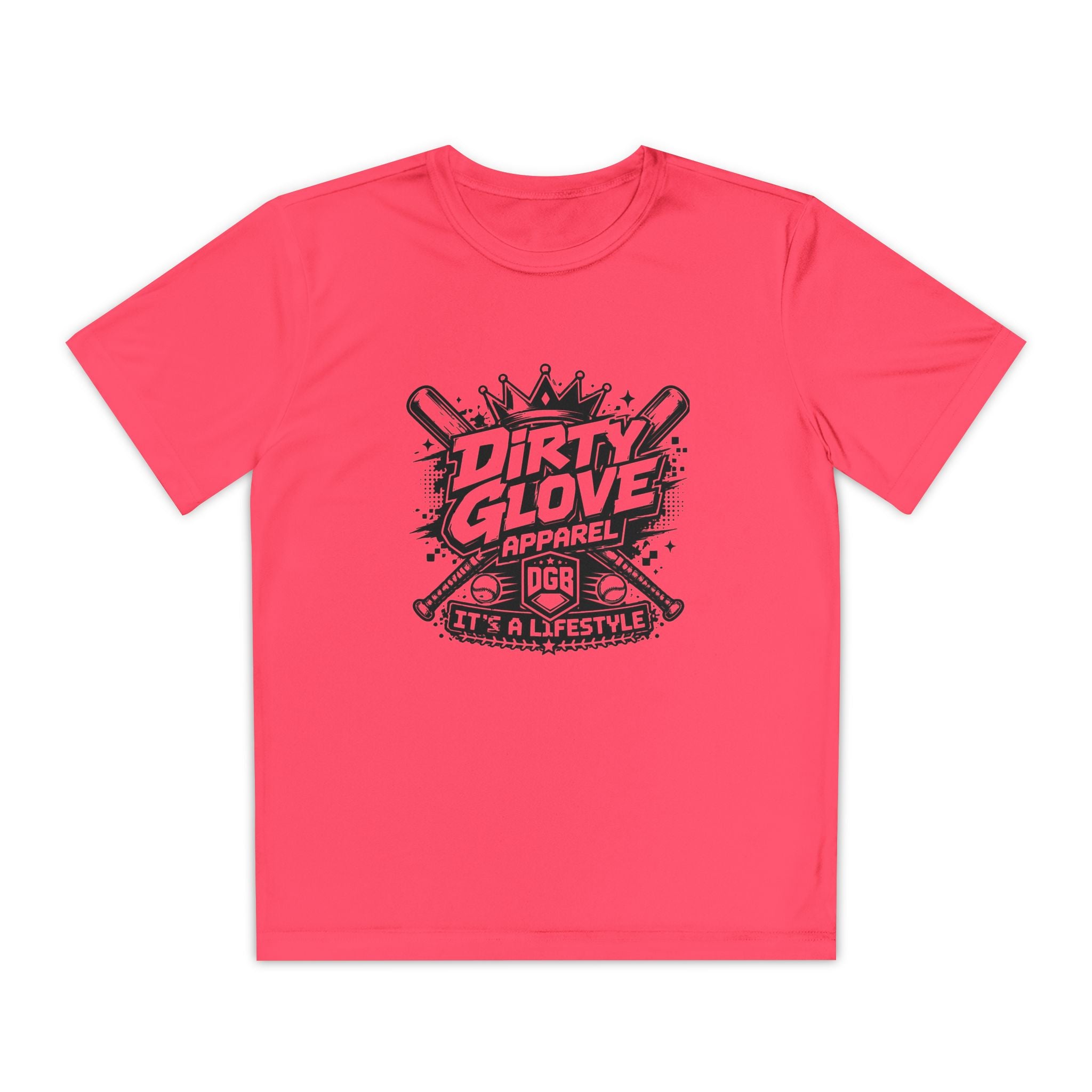 Dirty Glove Baseball | "King" | T-shirt | Youth