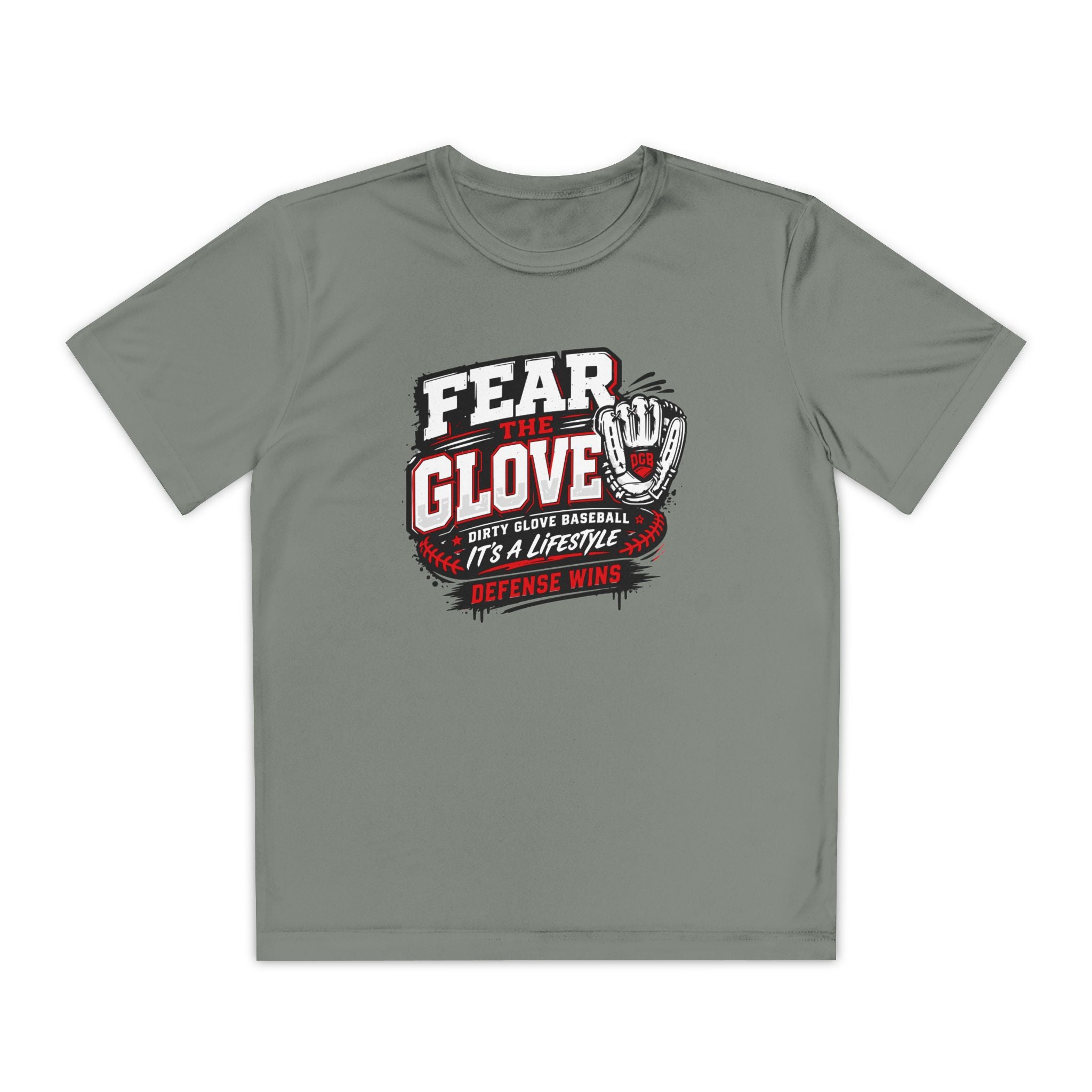 Dirty Glove Baseball | "Fear The Glove" | T-shirt | Youth