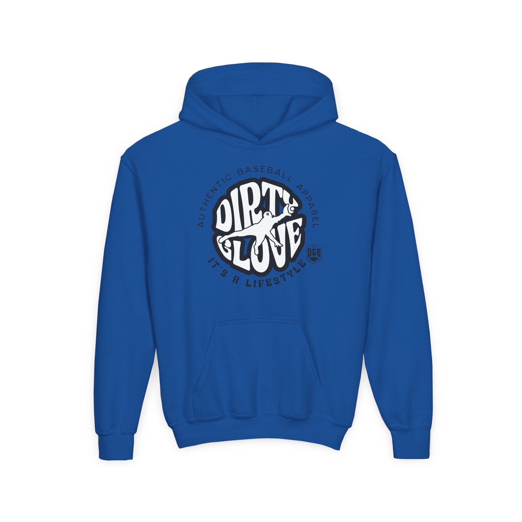 Dirt Glove Baseball | "DGB Groovy" | Hoodie | Youth