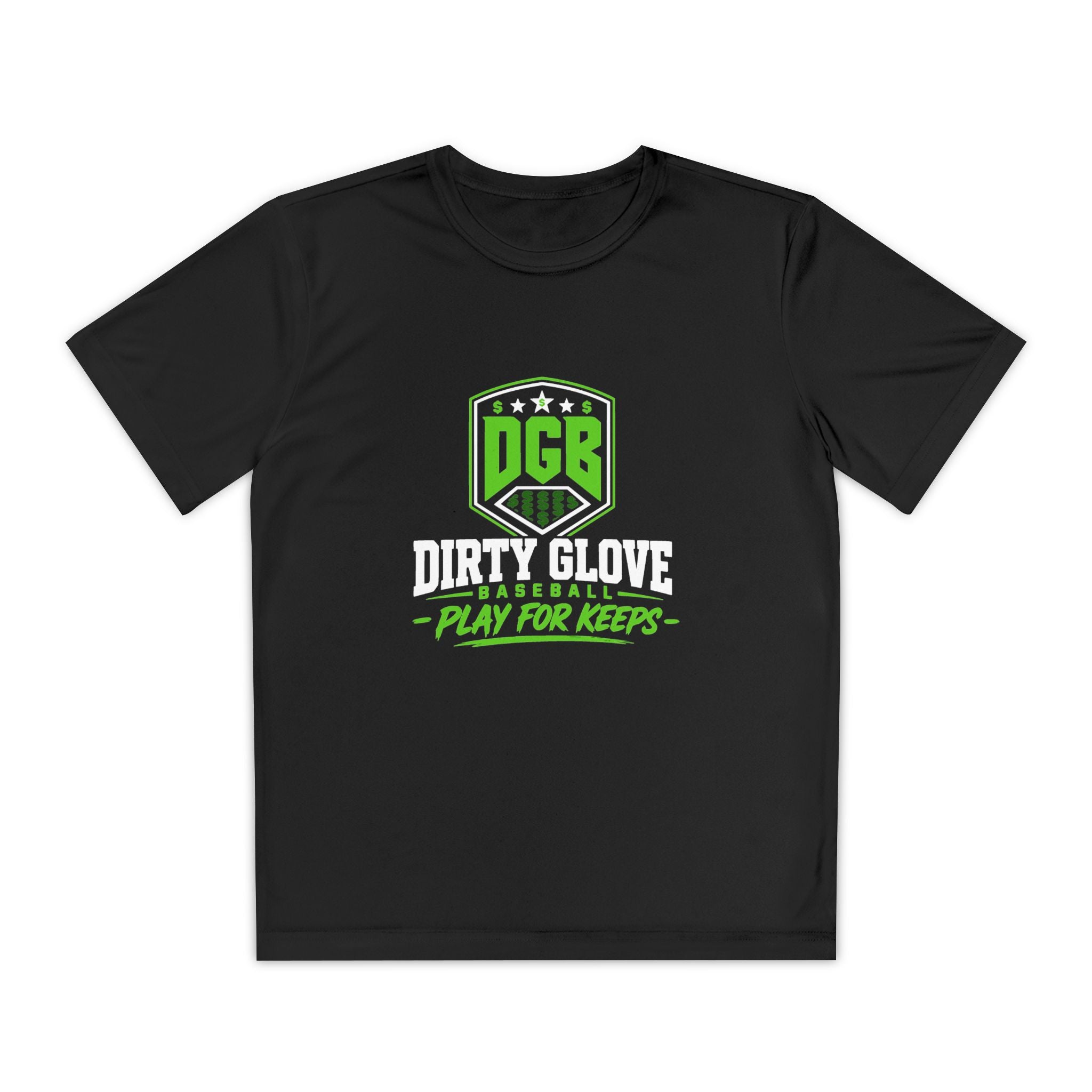 Dirty Glove Baseball | "Play For Keeps" | T-shirt | Youth