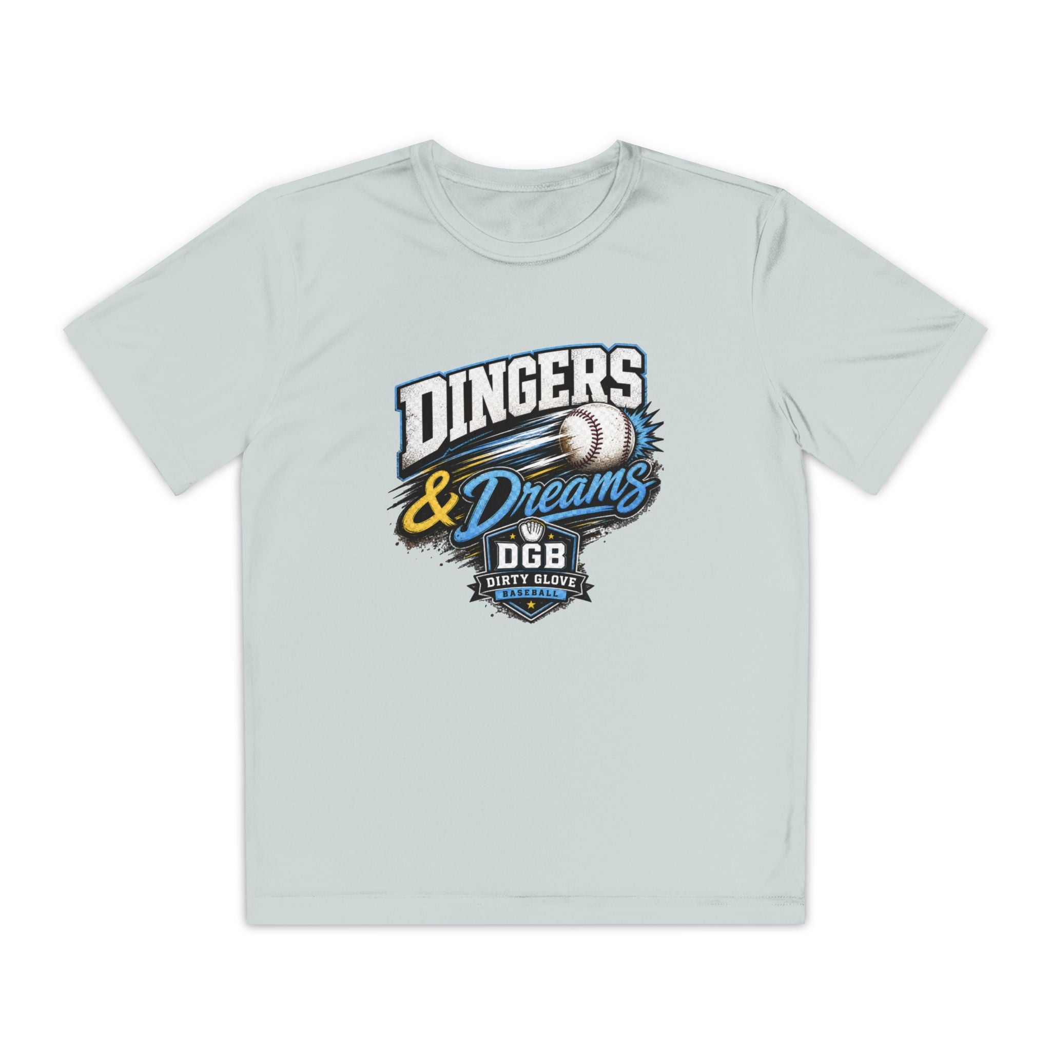 Dirty Glove Baseball | "Dingers & Dreams" | T-shirt | Youth