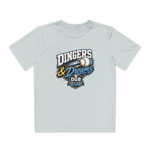 Dirty Glove Baseball | "Dingers & Dreams" | T-shirt | Youth