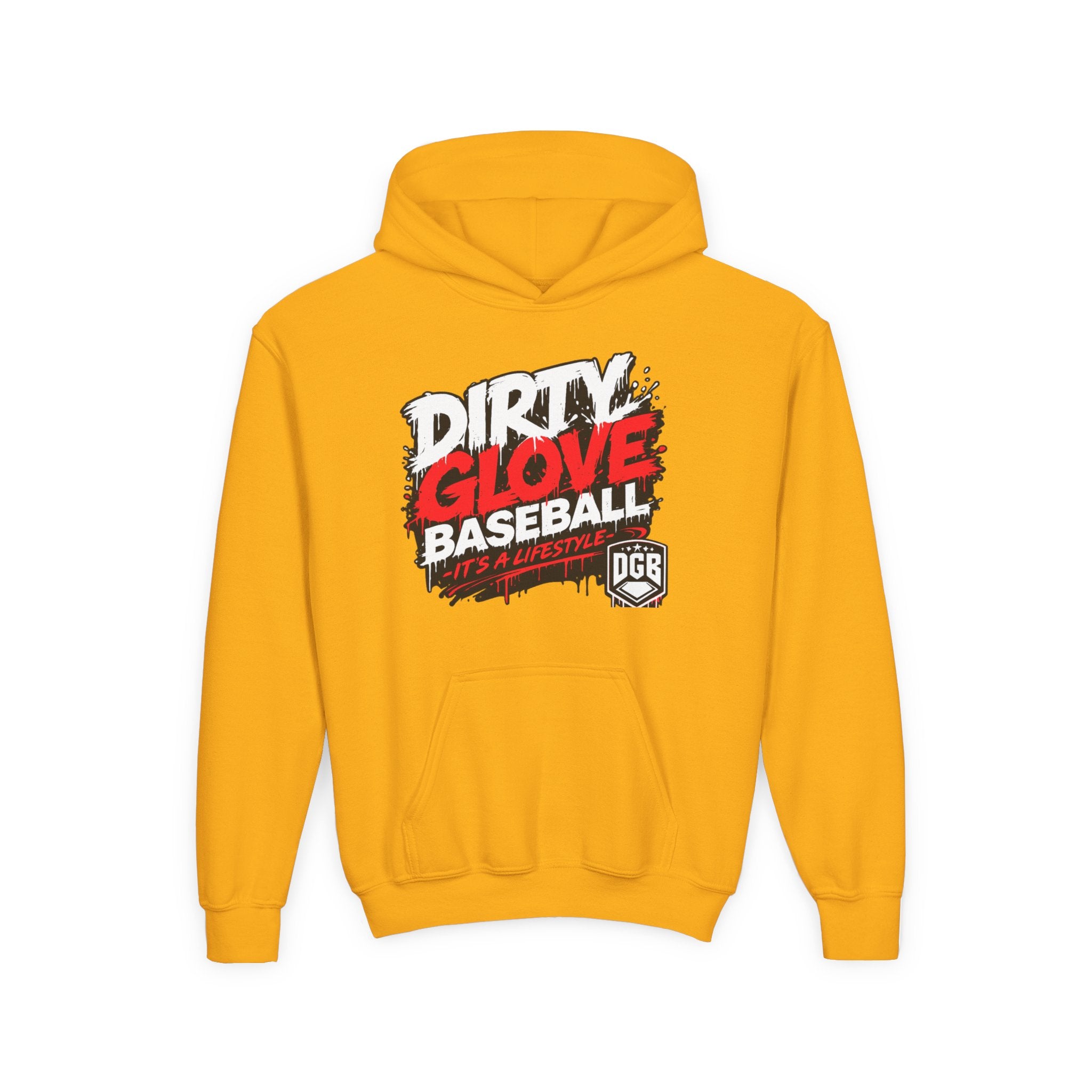Dirty Glove Baseball | "Drip" | Hoodie | Youth