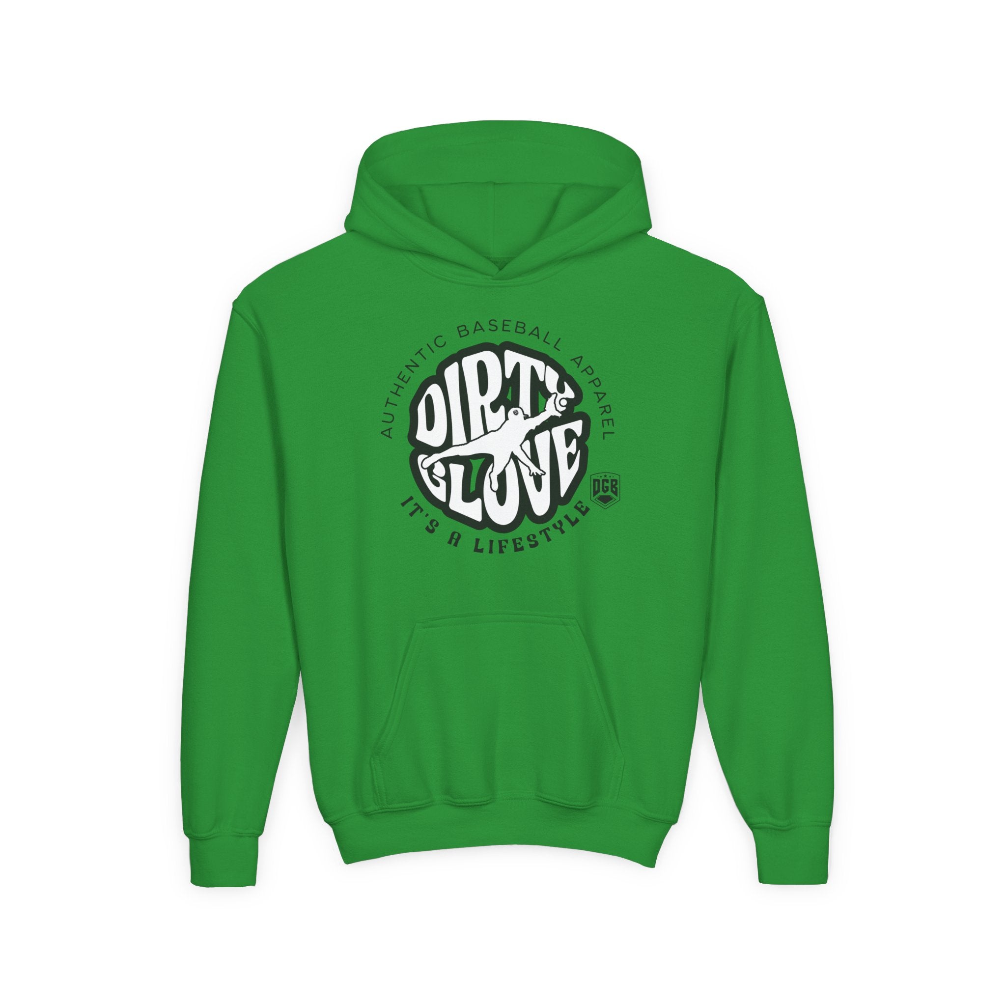 Dirt Glove Baseball | "DGB Groovy" | Hoodie | Youth
