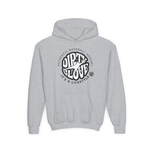 Dirt Glove Baseball | "DGB Groovy" | Hoodie | Youth