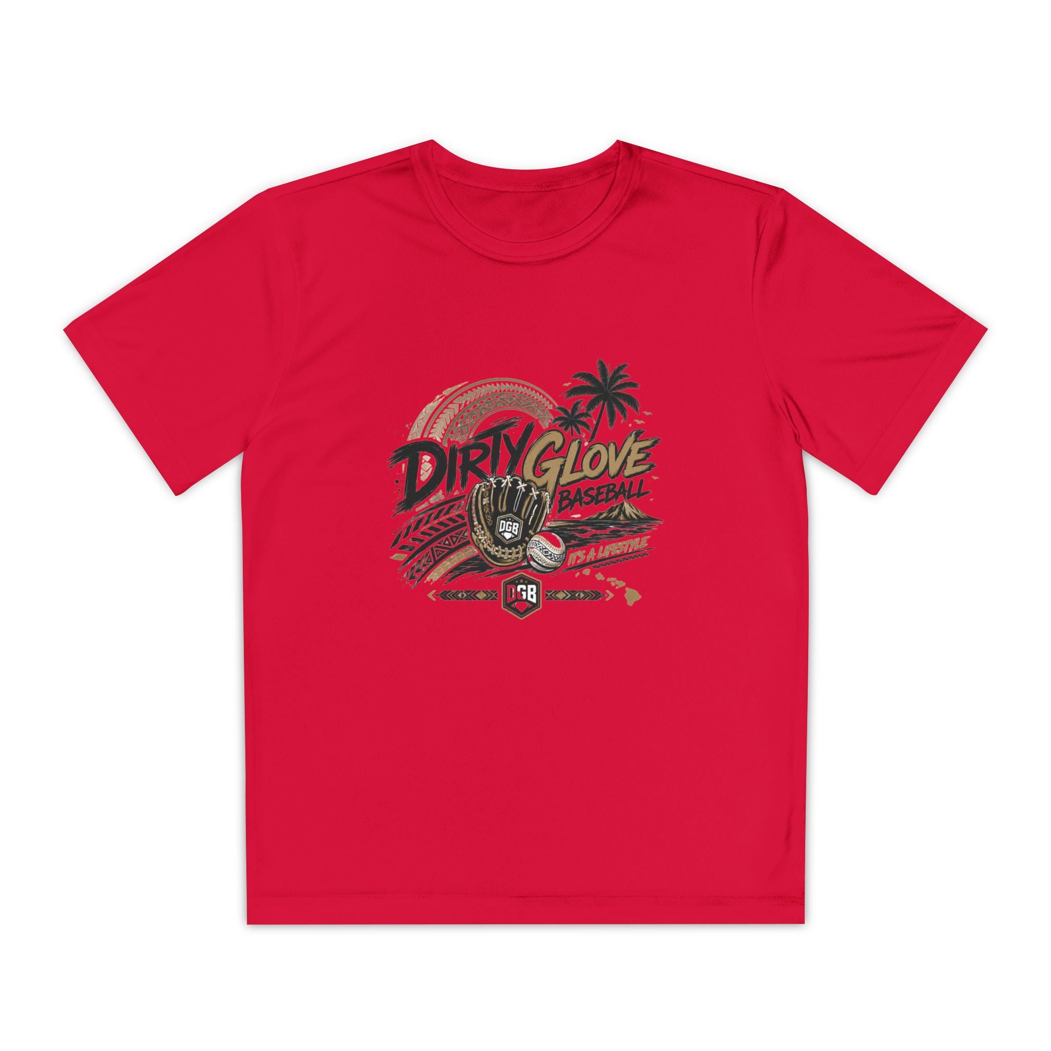 Dirty Glove Baseball | Ohana Tee | Youth | T-shirt