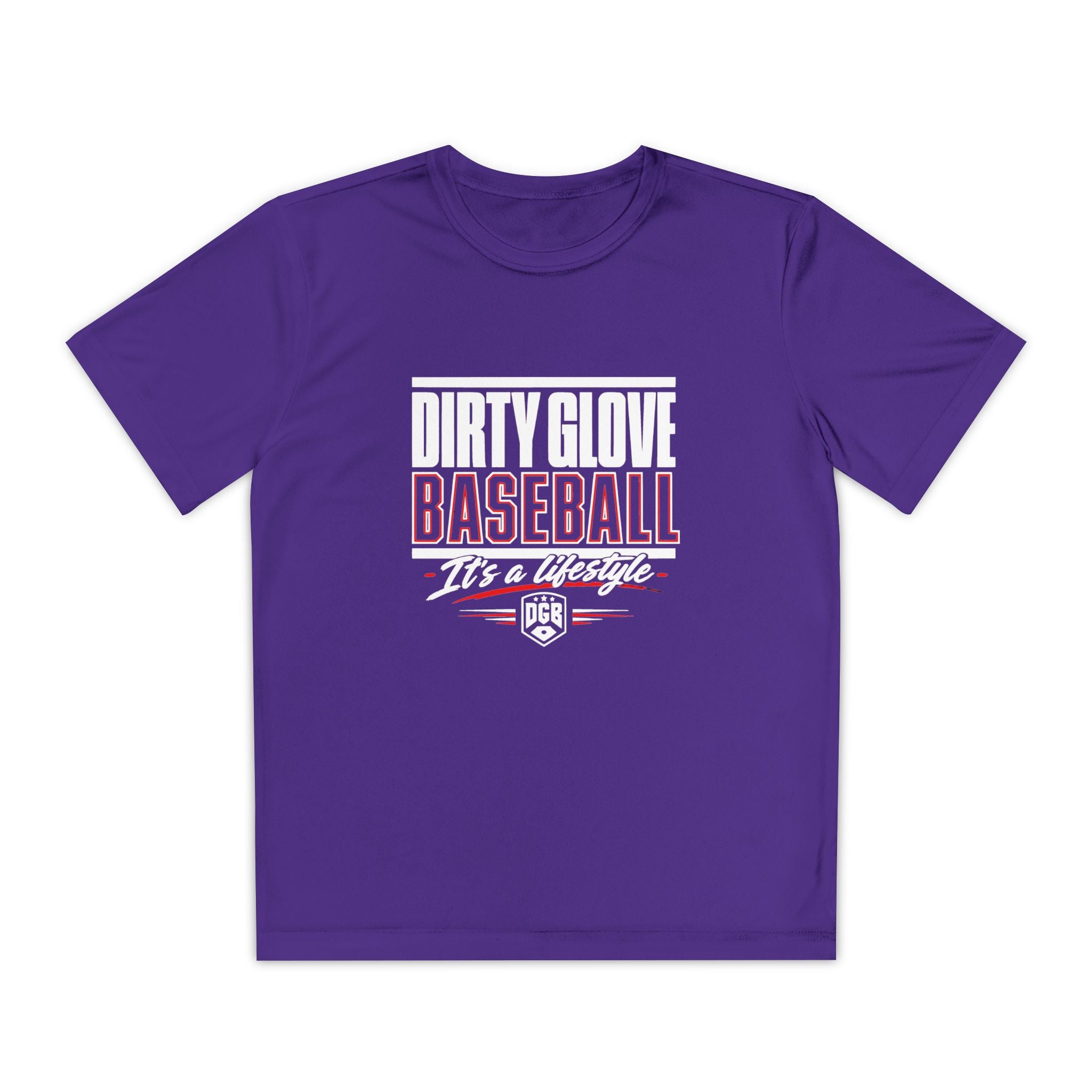 Dirty Glove Baseball | "Dirty Glove Stacked" | T-shirt | Youth