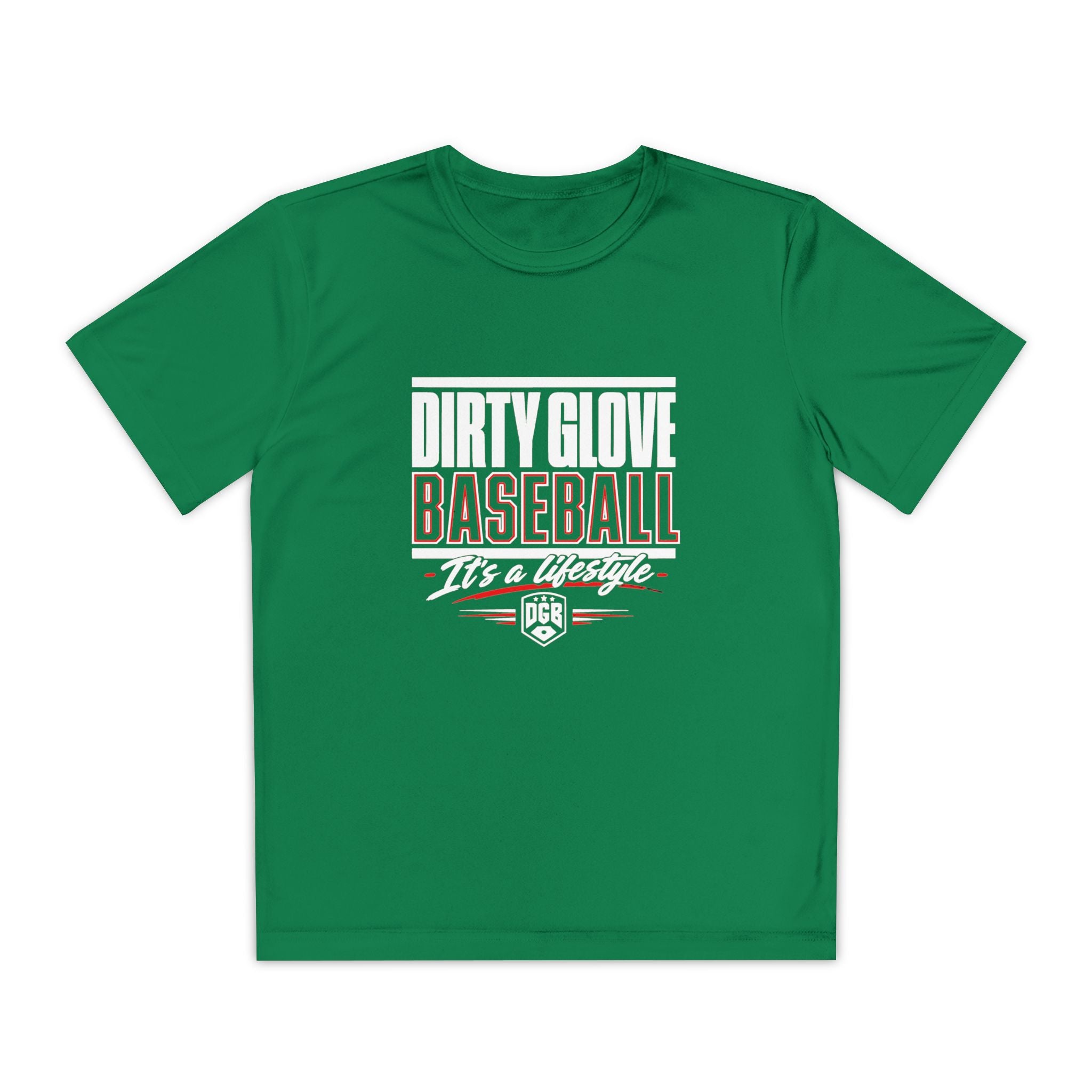 Dirty Glove Baseball | "Dirty Glove Stacked" | T-shirt | Youth