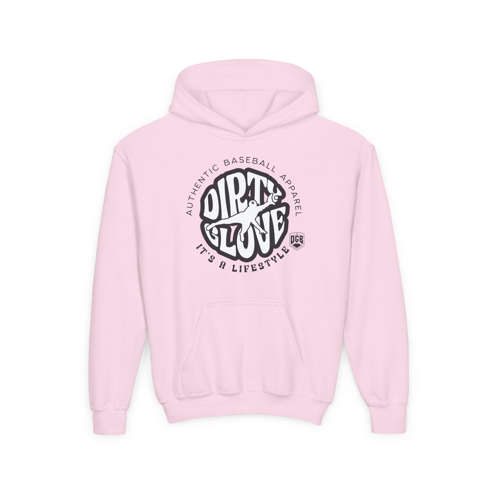 Dirty Glove Baseball | "Groovy" | Hoodie | Youth