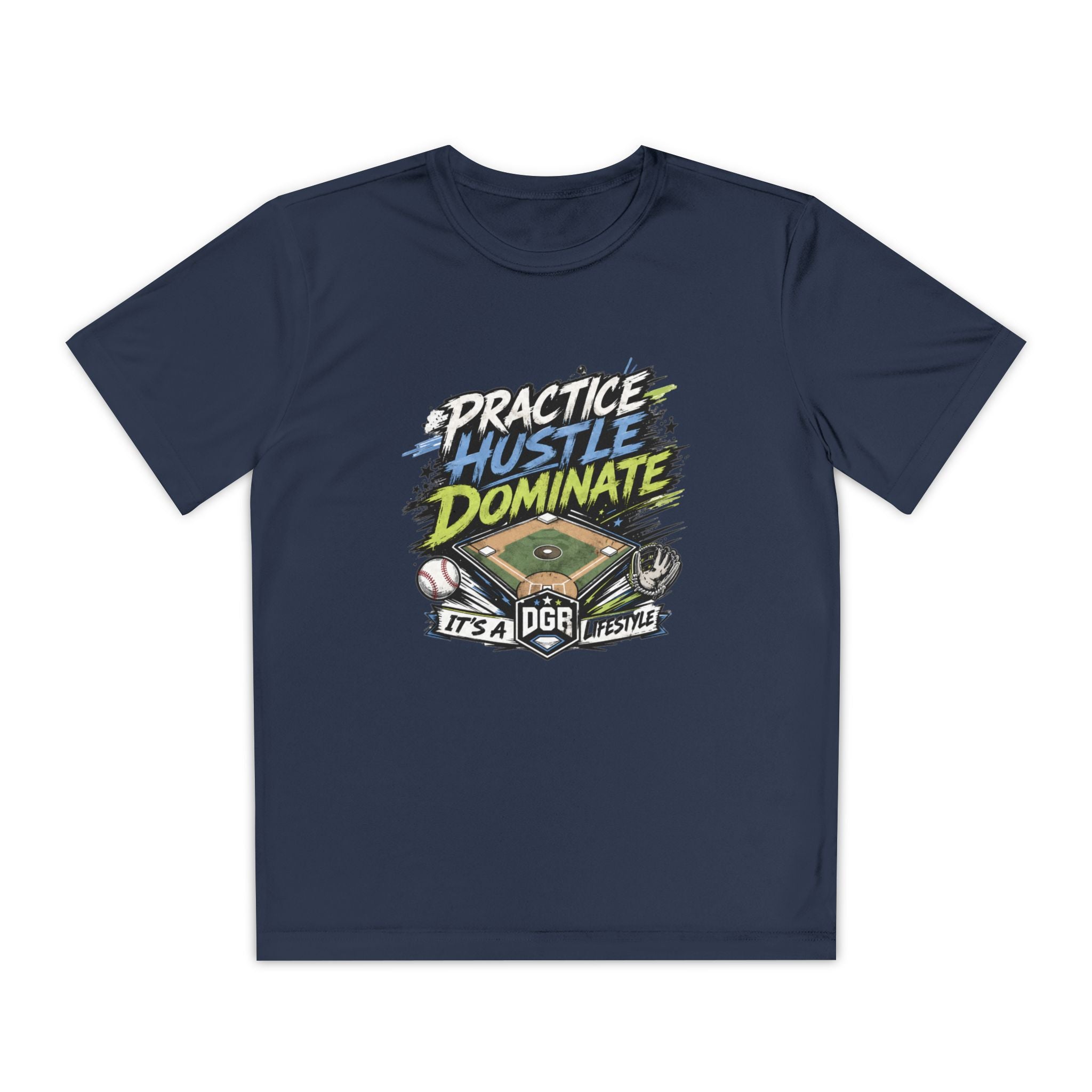 Dirty Glove Baseball | "DGB PHD" | T-shirt | Youth