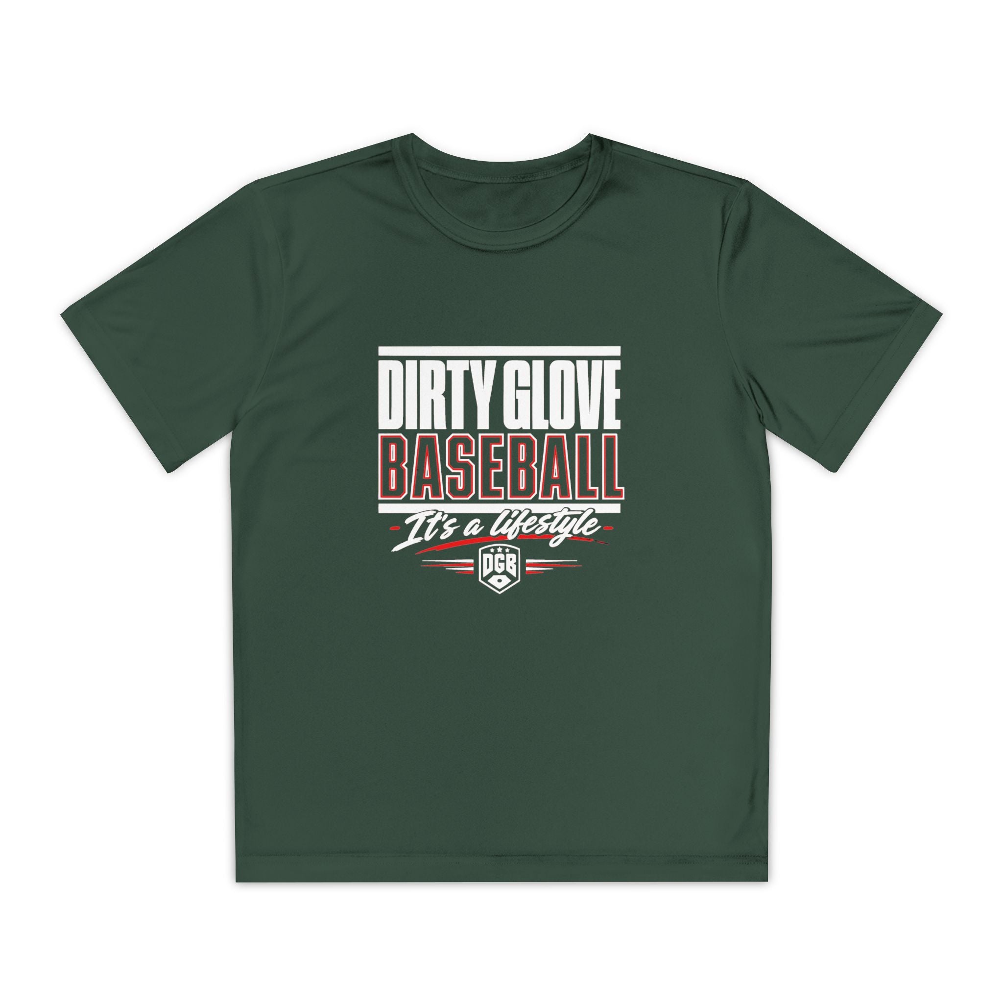 Dirty Glove Baseball | "Dirty Glove Stacked" | T-shirt | Youth