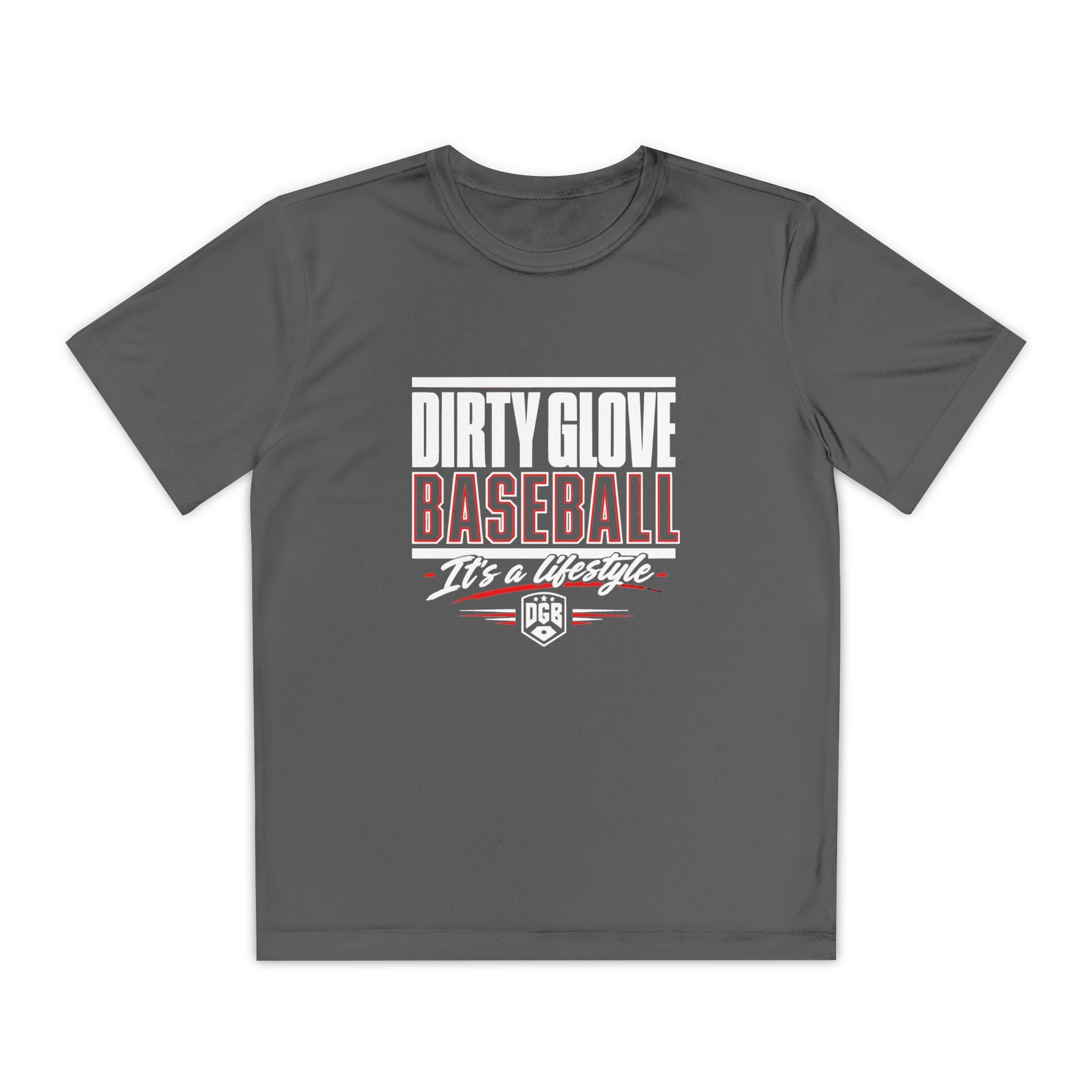 Dirty Glove Baseball | "Dirty Glove Stacked" | T-shirt | Youth