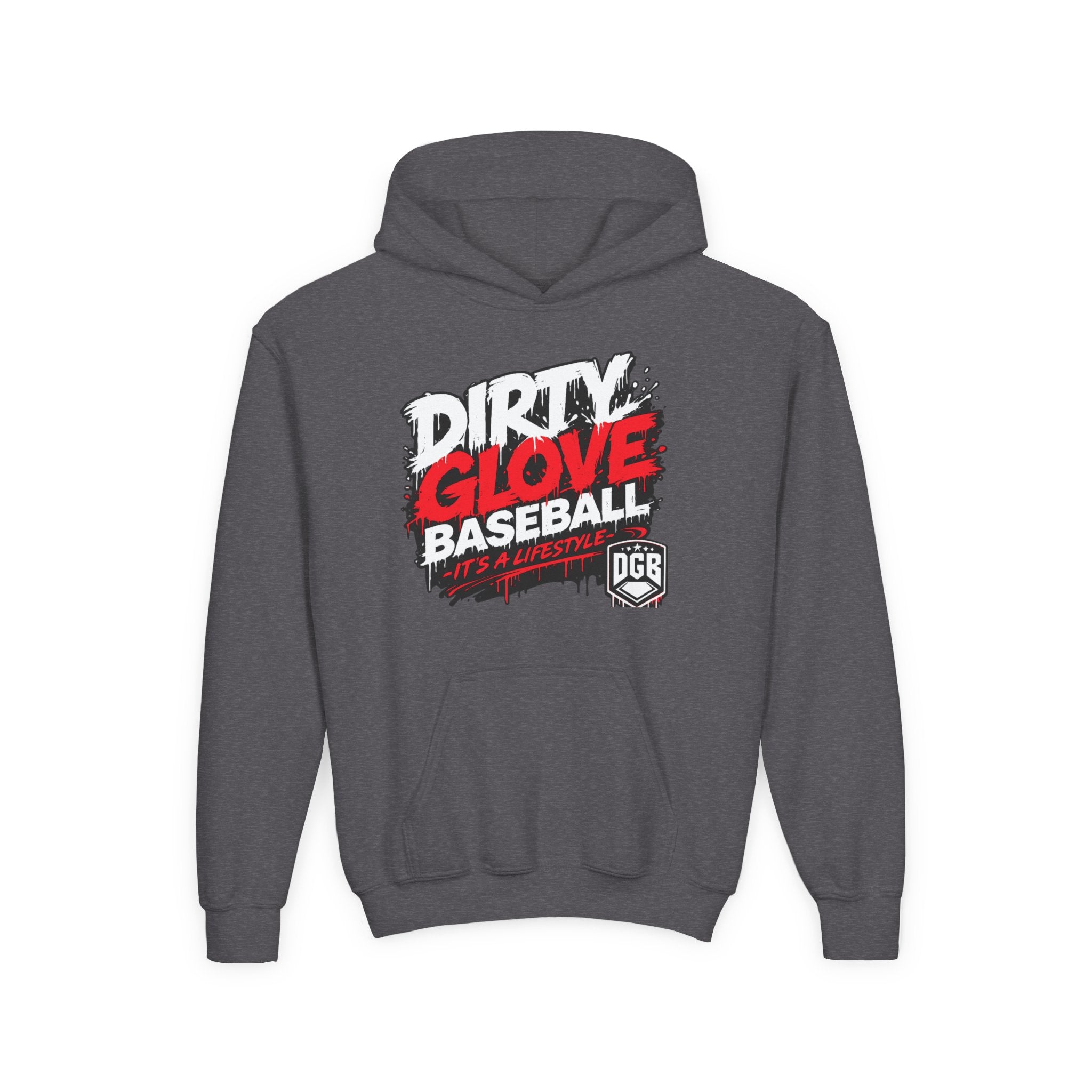 Dirty Glove Baseball | "Drip" | Hoodie | Youth