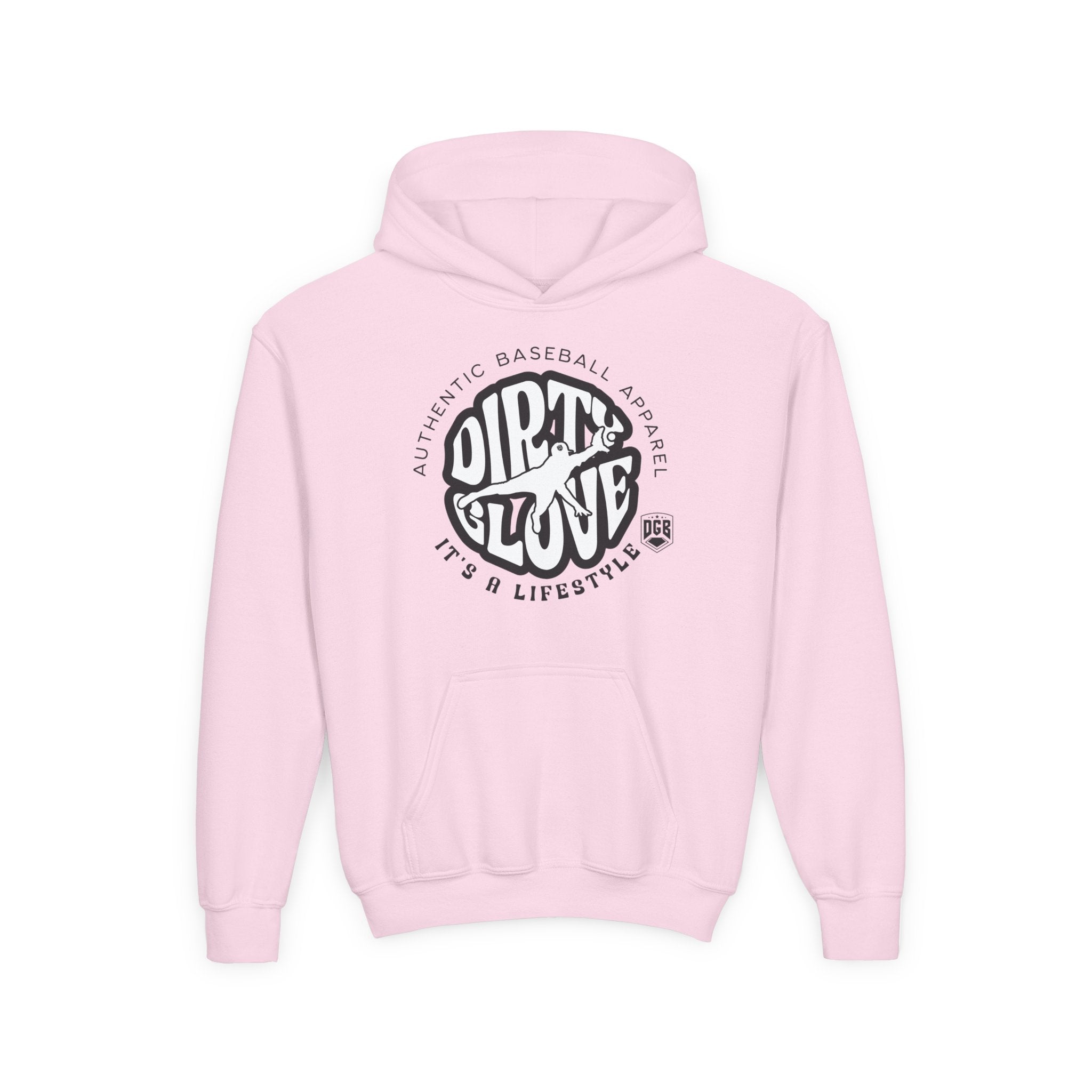 Dirt Glove Baseball | "DGB Groovy" | Hoodie | Youth
