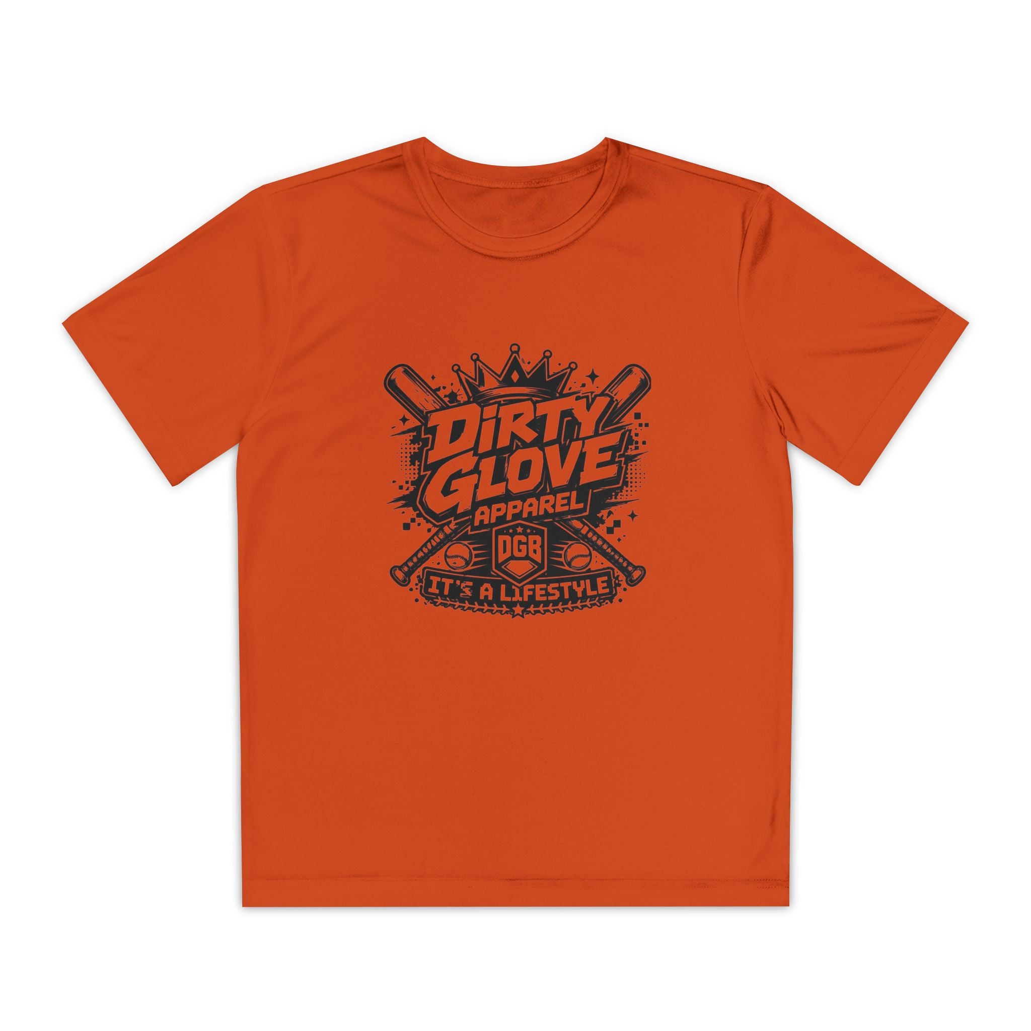 Dirty Glove Baseball | "King" | T-shirt | Youth
